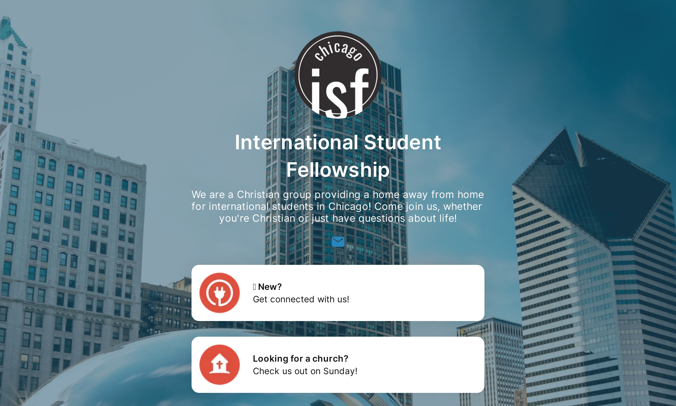 International Student Fellowship's Flowpage