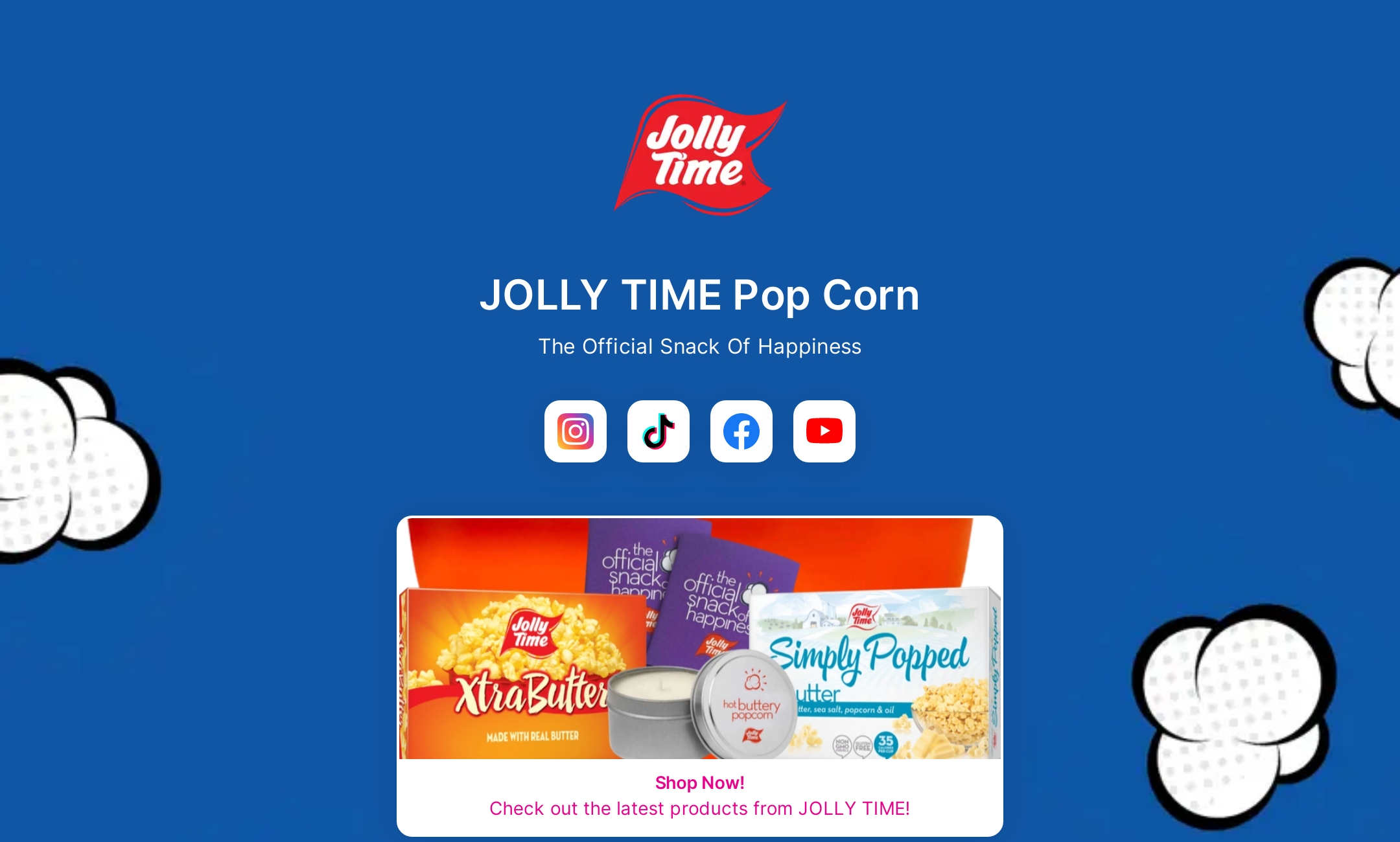 JOLLY TIME Pop Corn 's Flowpage