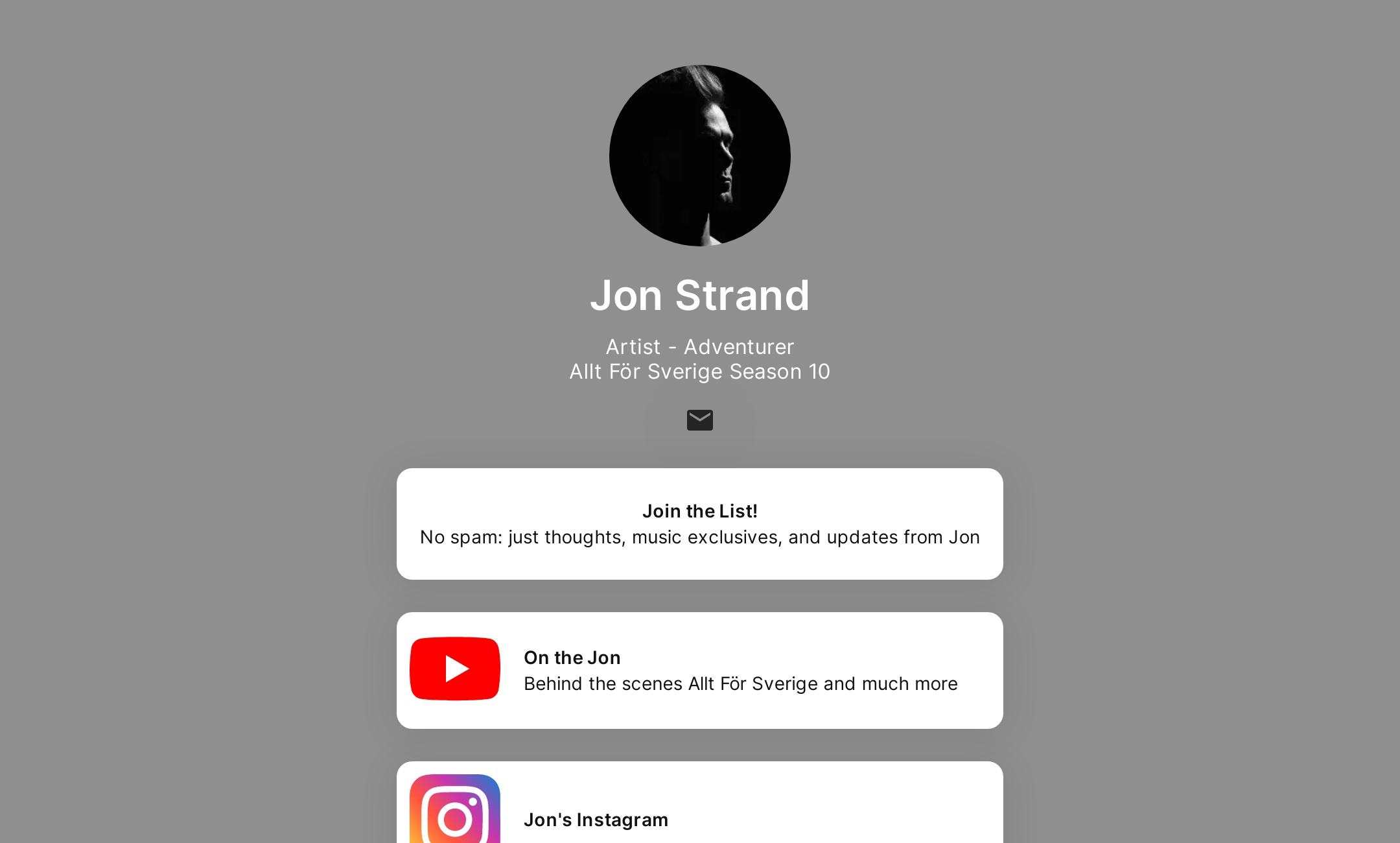 Jon Strand's Flowpage