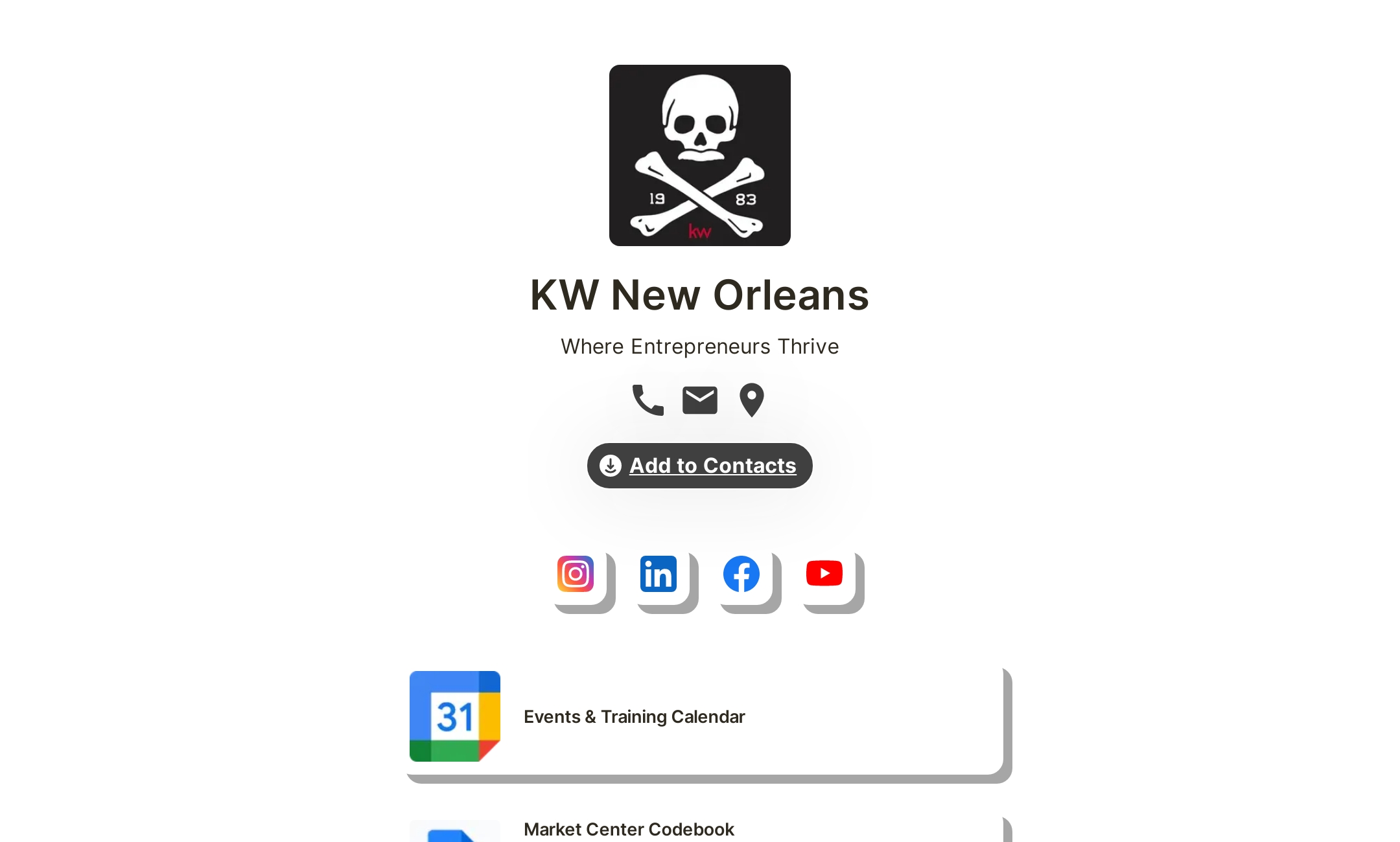 KW New Orleans' Flowpage