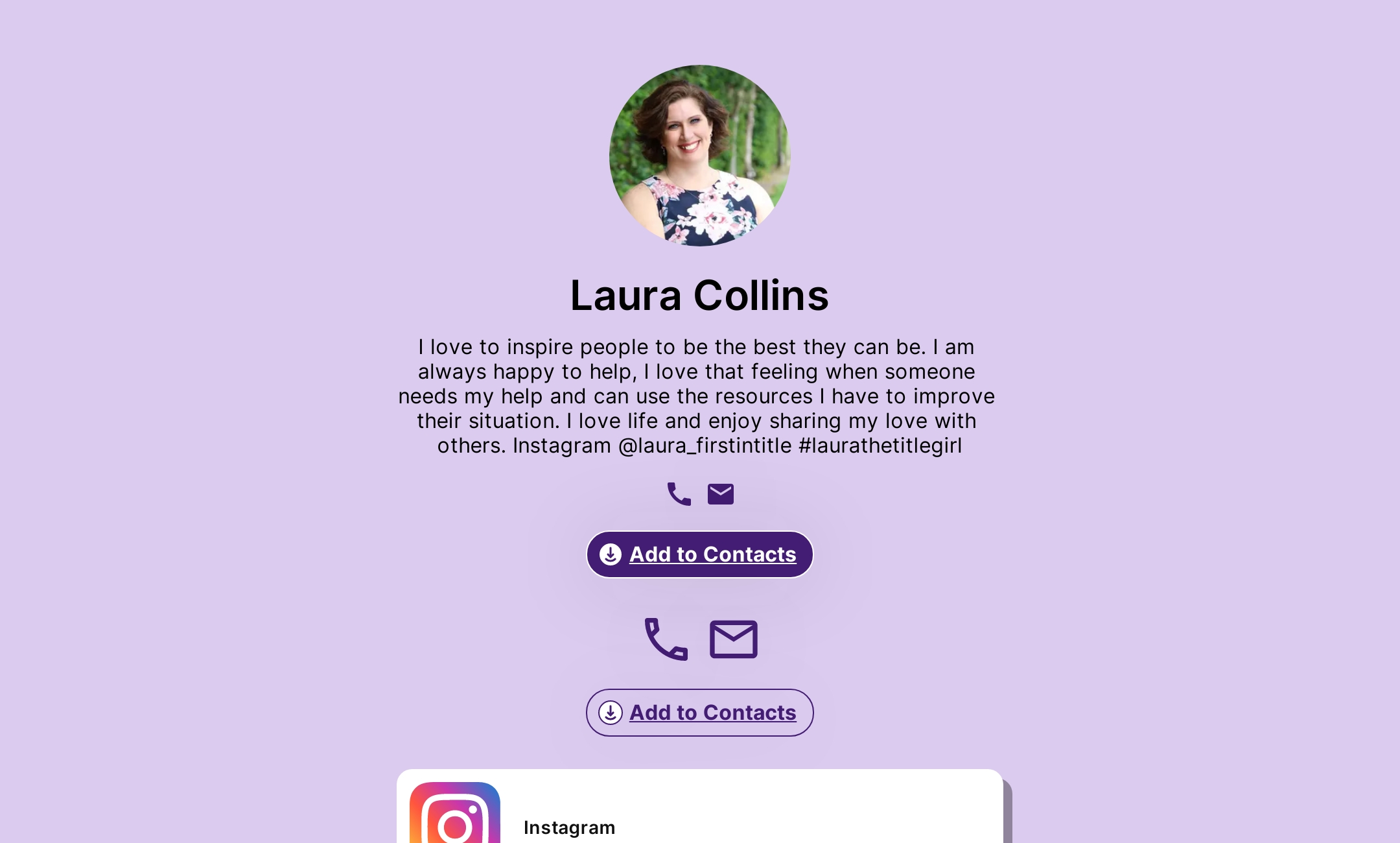 Laura Collins' Flowpage