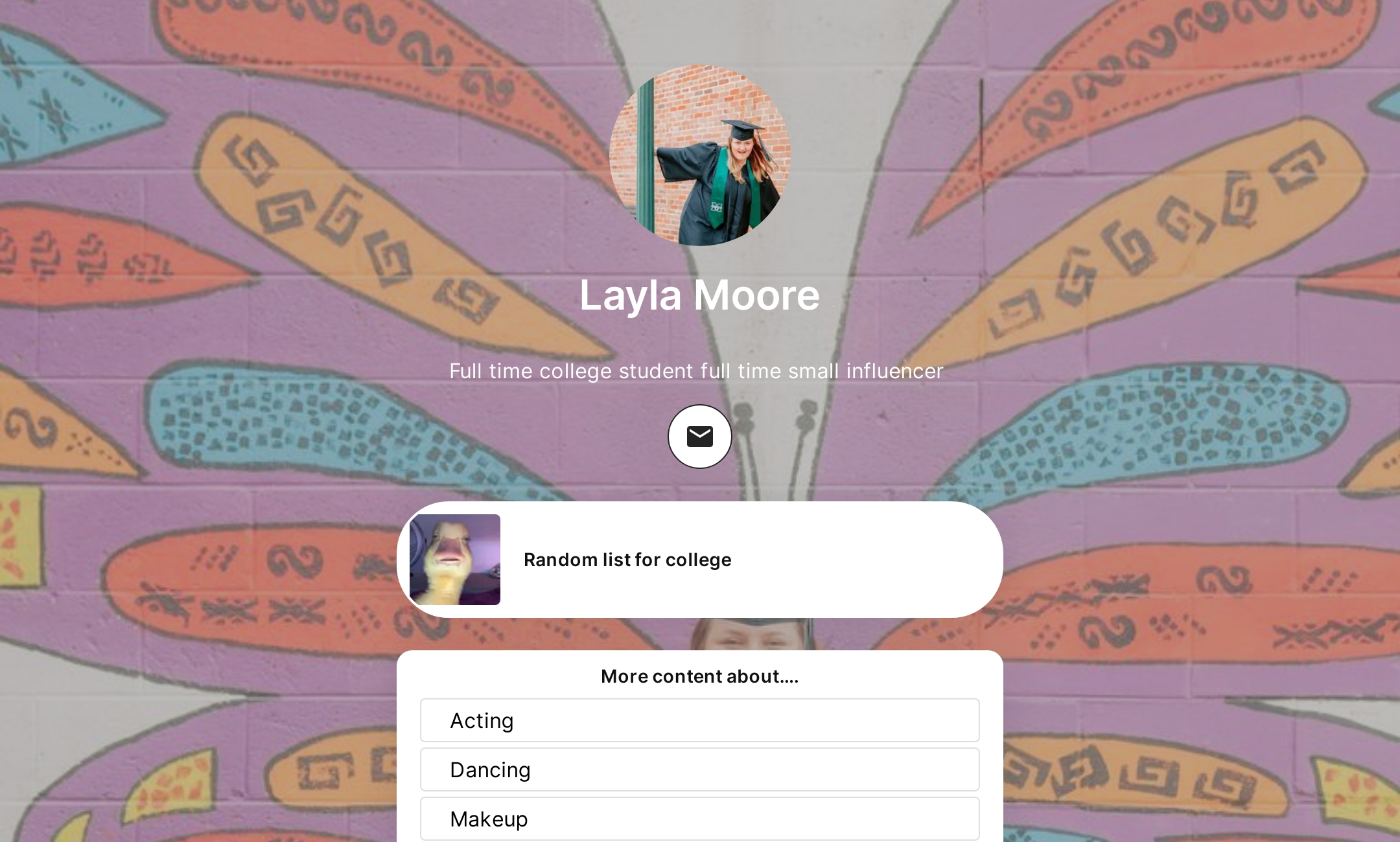 Layla Moore's Flowpage