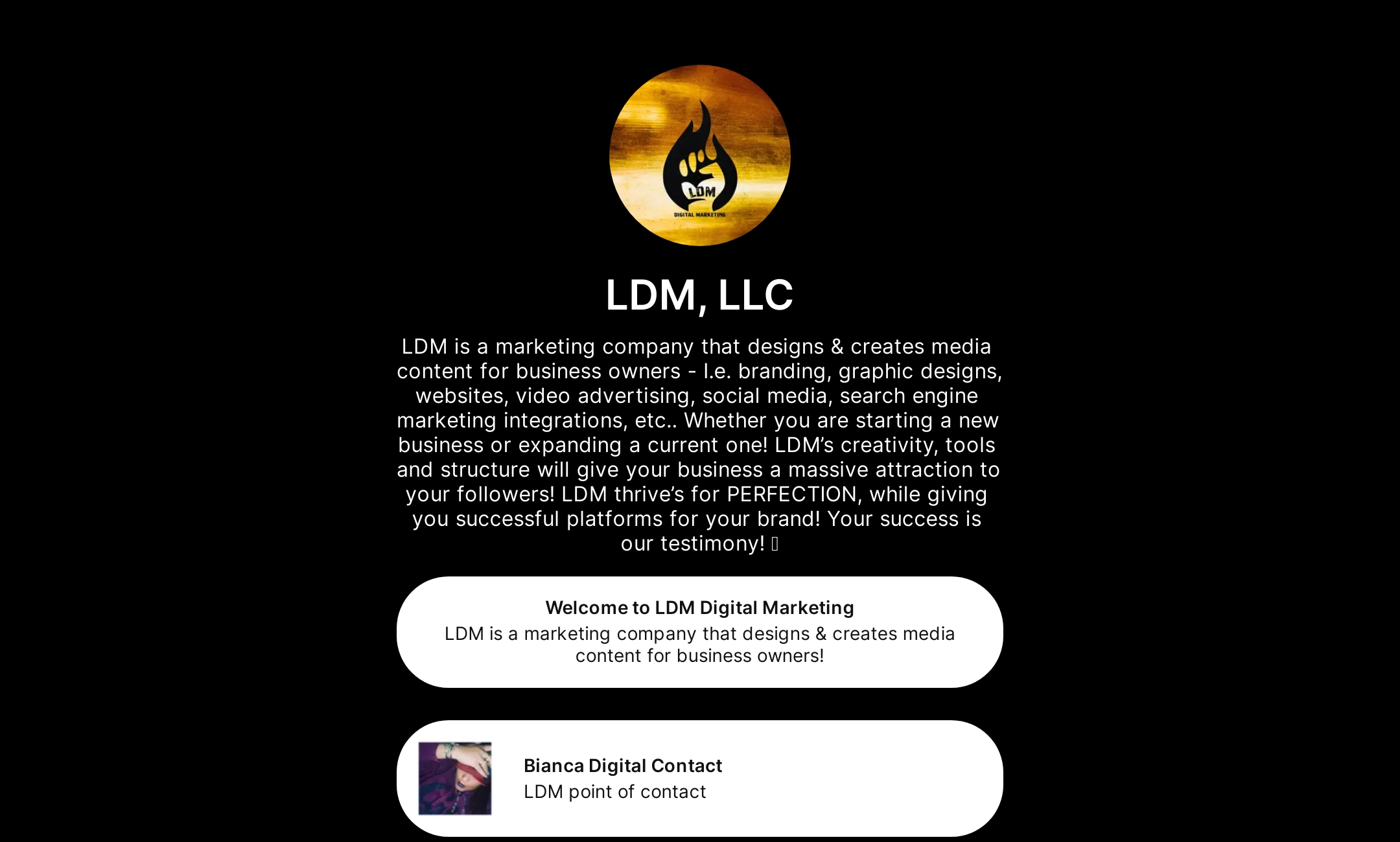 LDM, LLC's Flowpage