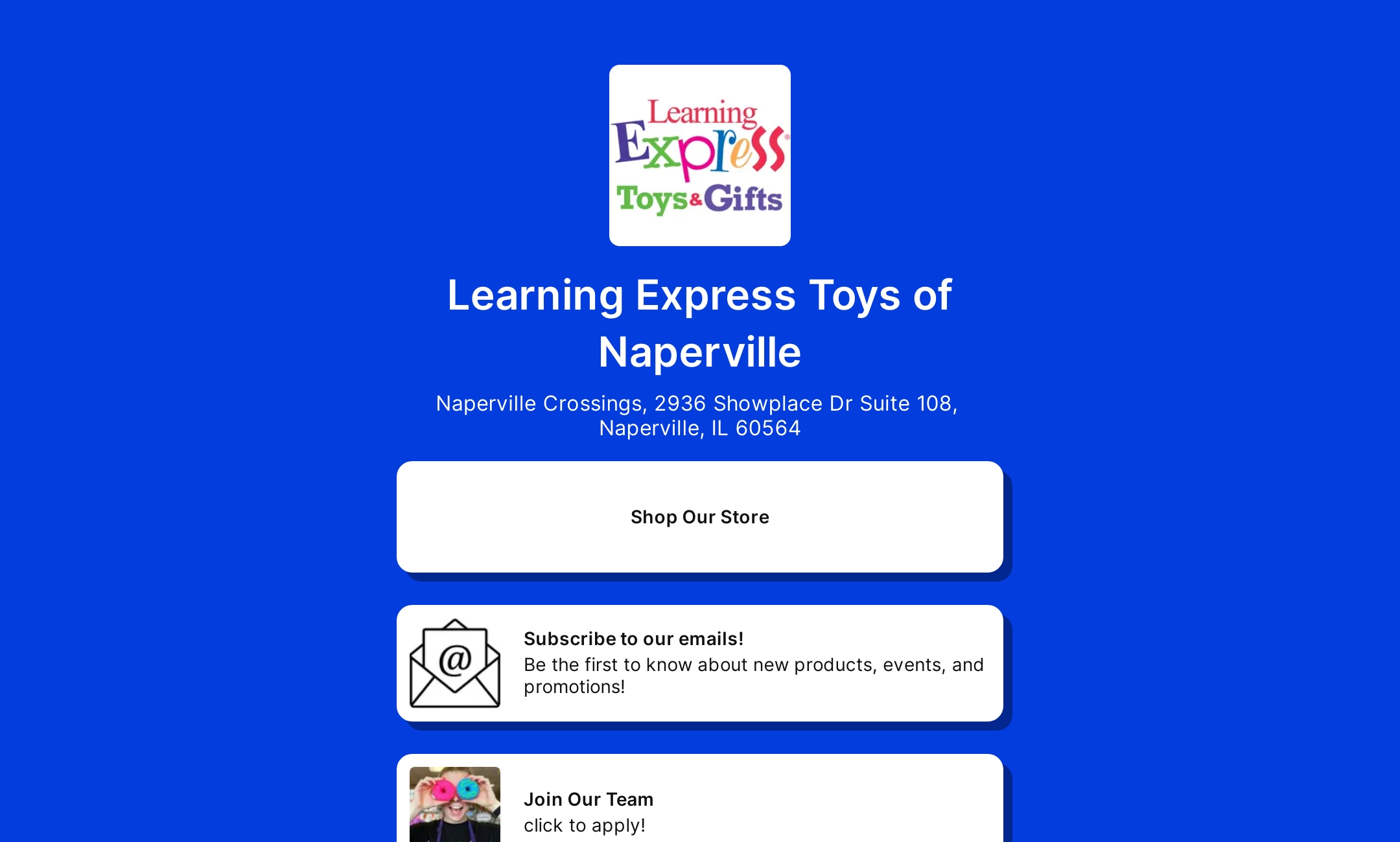 Learning Express Toys of Naperville 's Flowpage