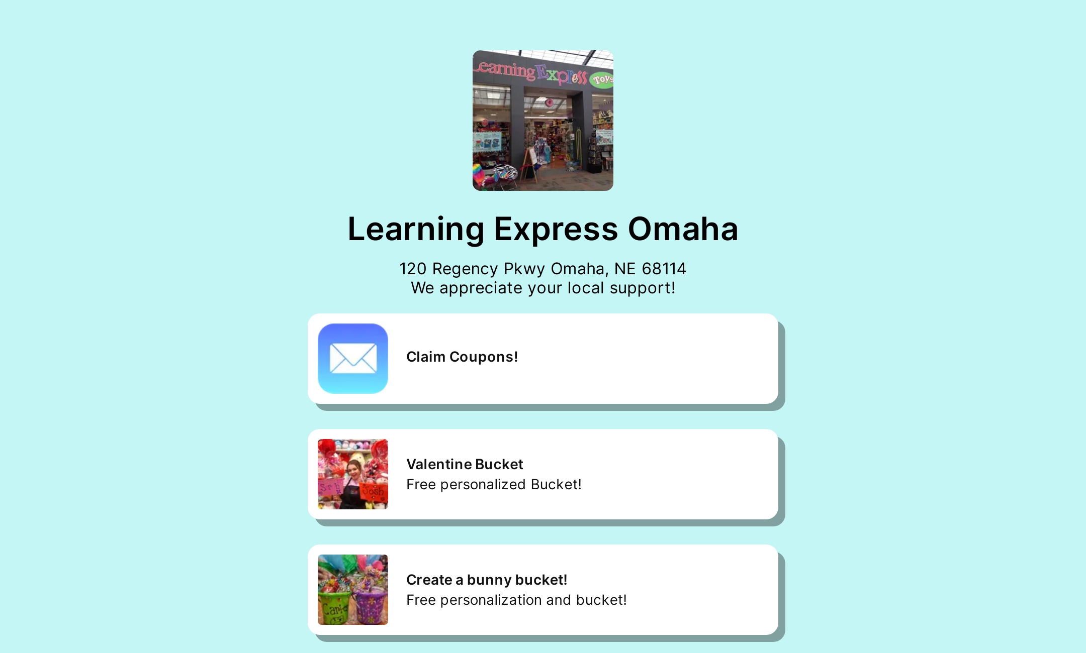 Learning Express Omaha's Flowpage