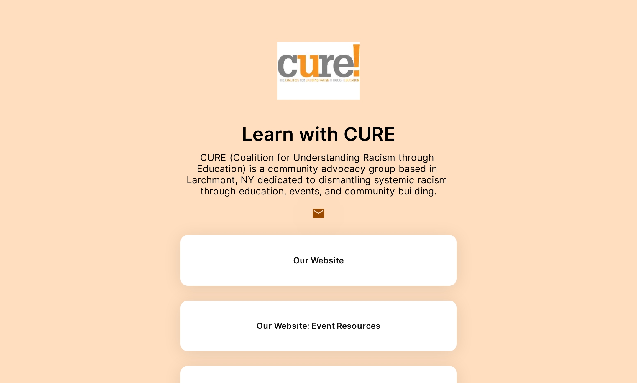 Learn with CURE's Flowpage