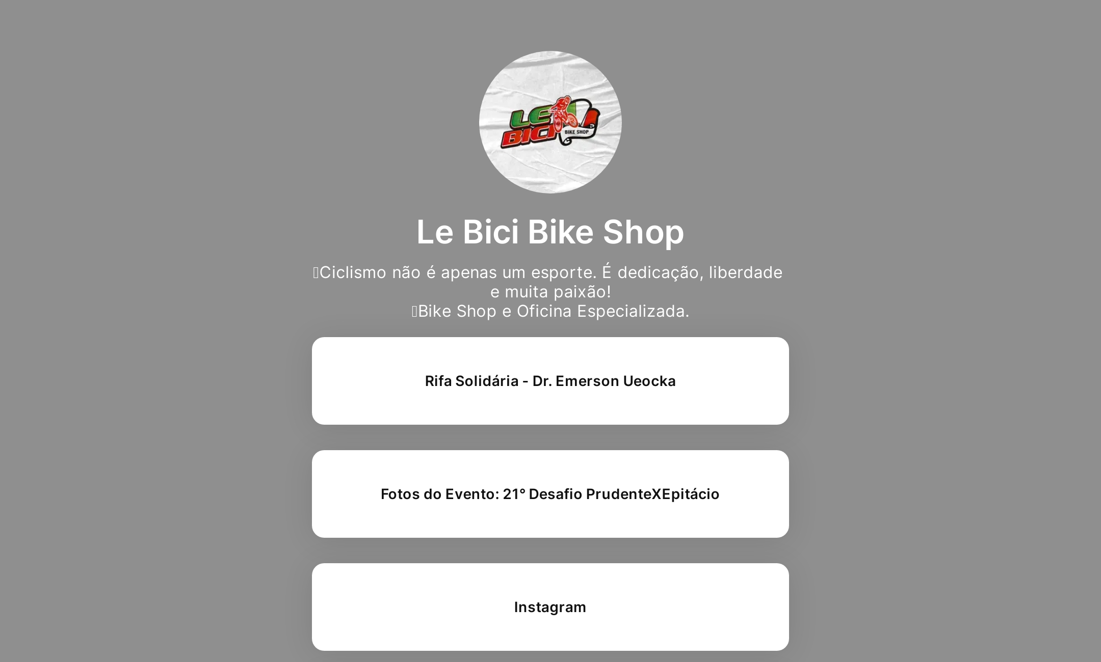 Le Bici Bike Shop's Flowpage