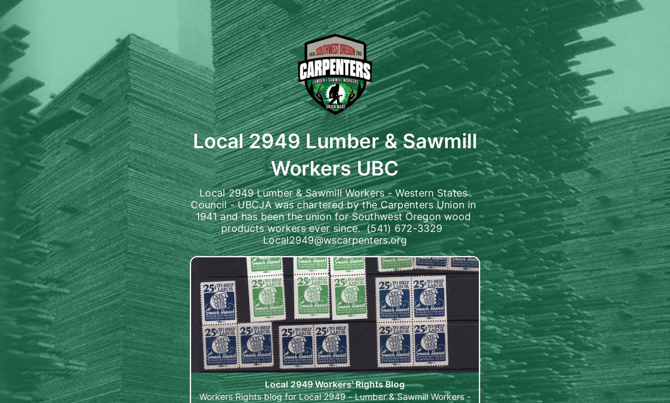 Local 2949 lumber sawmill workers ubc s flowpage