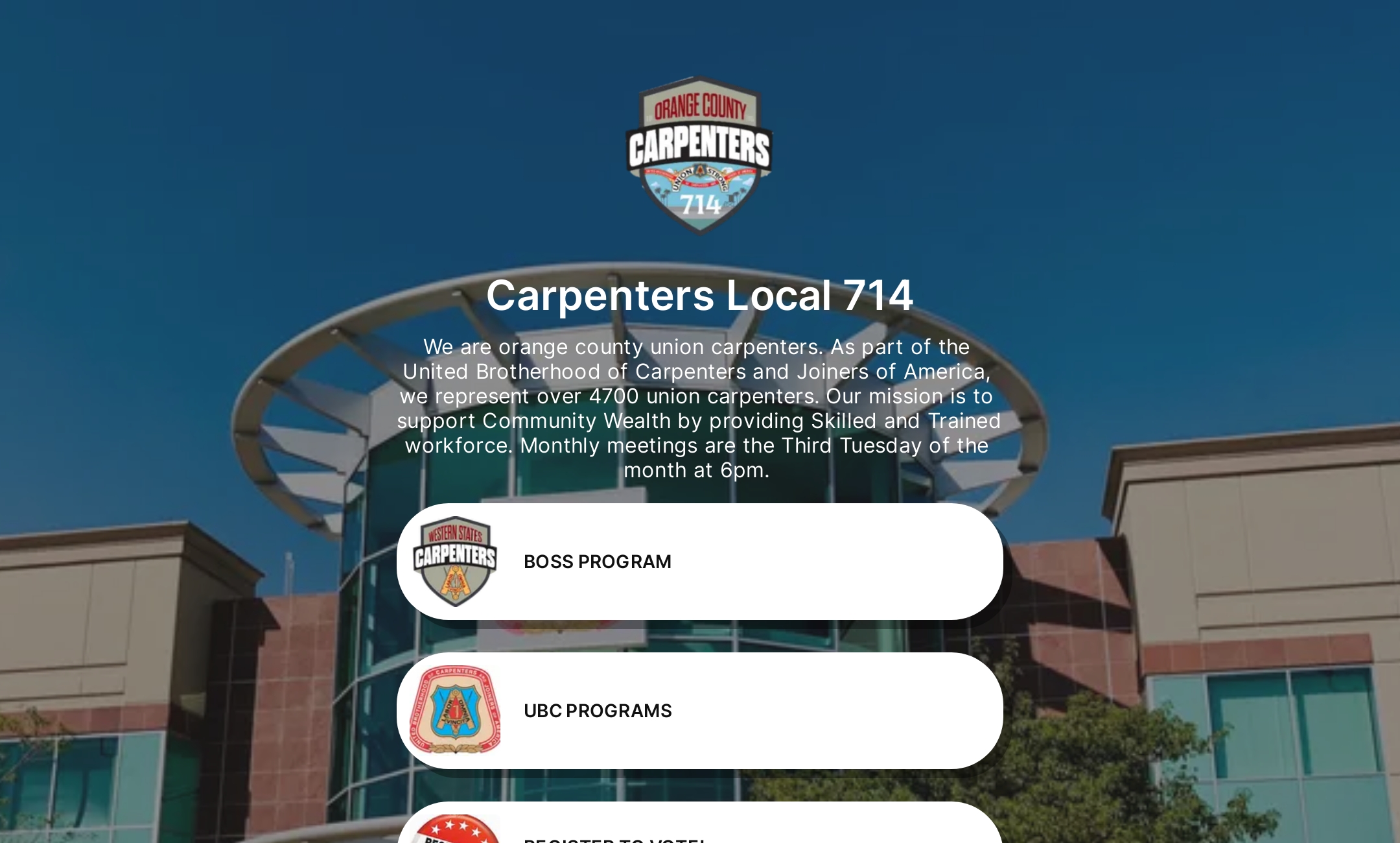 Carpenters Local 714's Flowpage