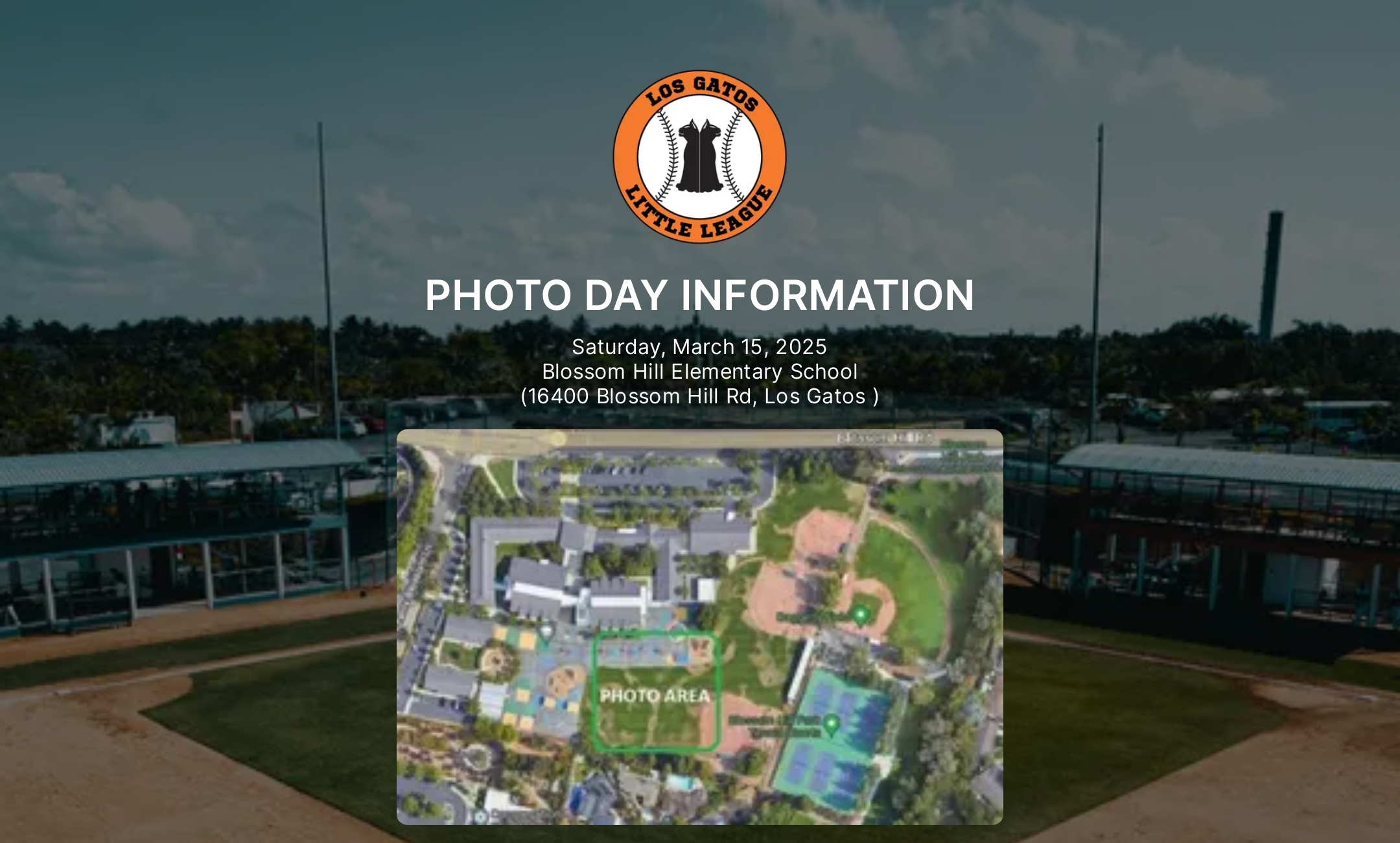 Photo day information s flowpage