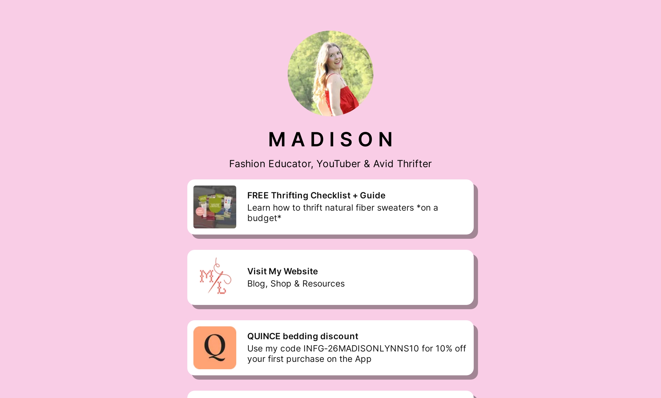 M A D I S O N's Flowpage