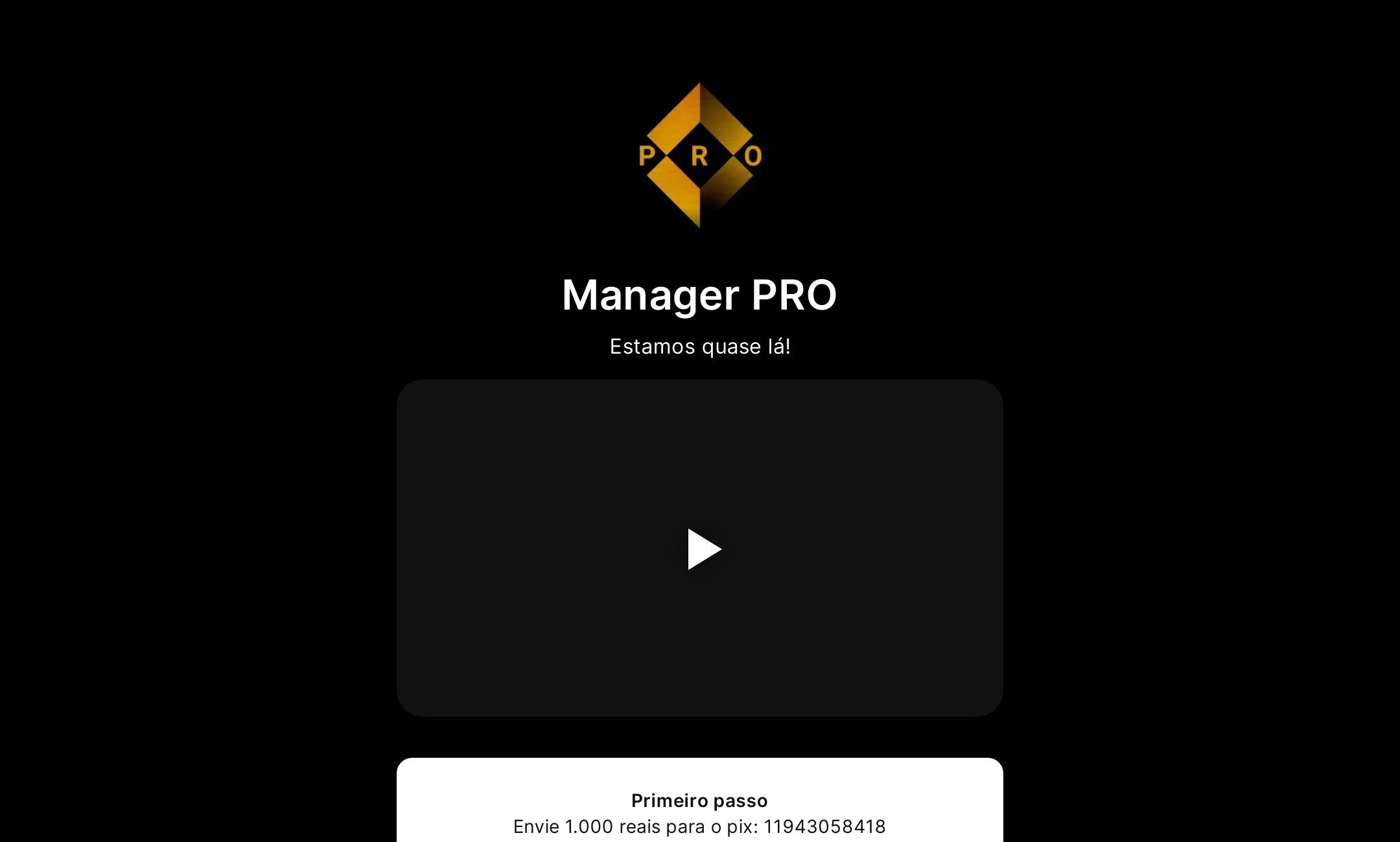 Manager PRO's Flowpage