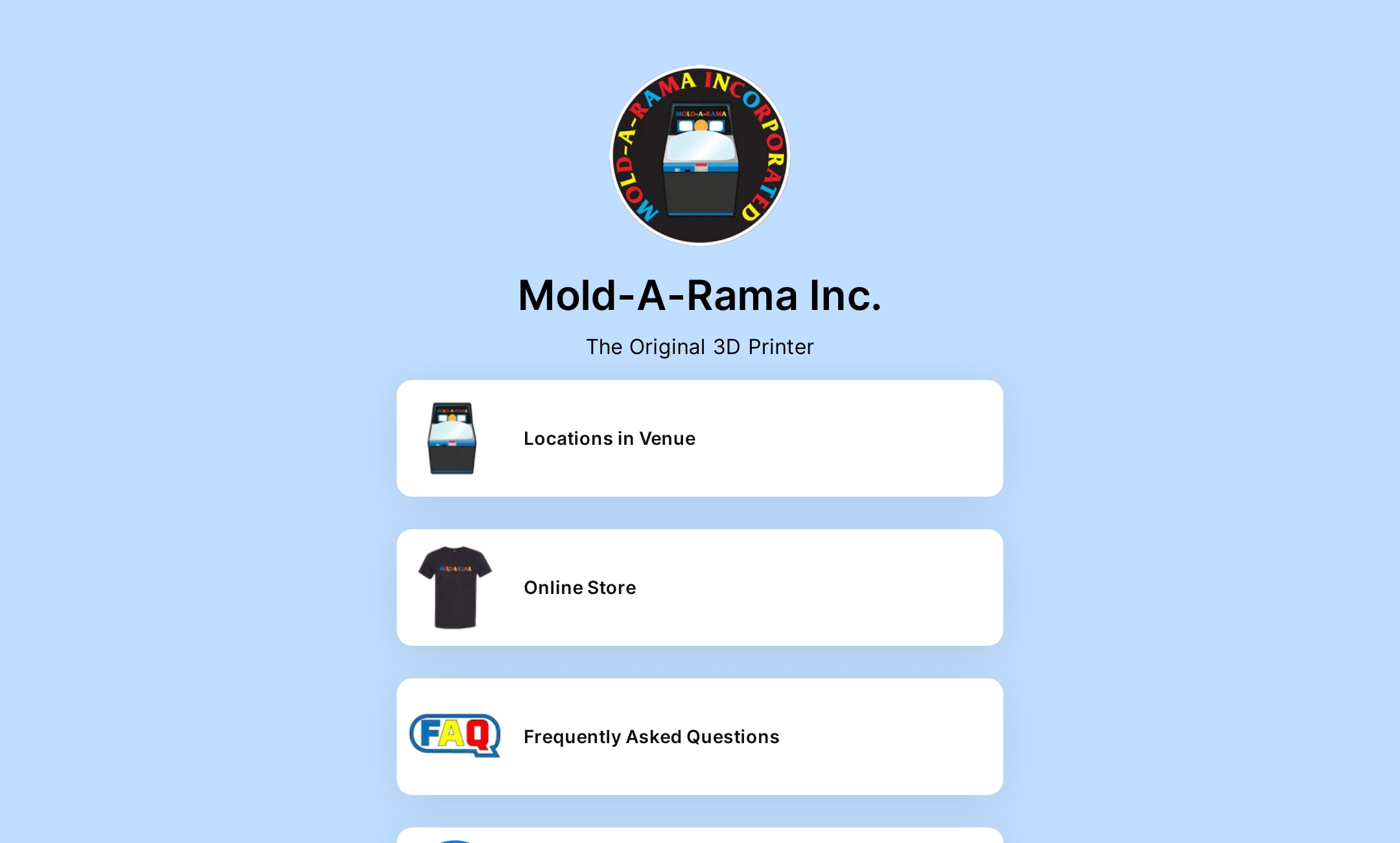 Mold-A-Rama Inc.'s Flowpage