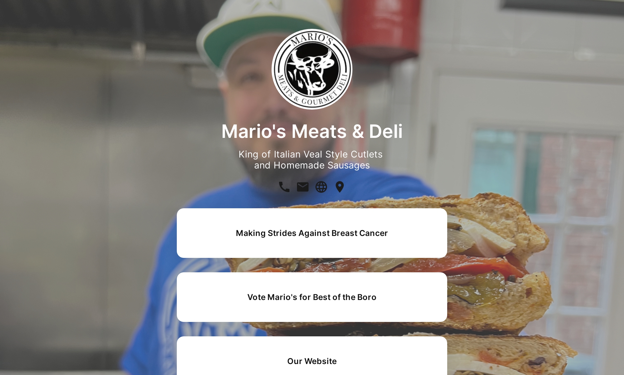 Mario's Meats & Deli's Flowpage