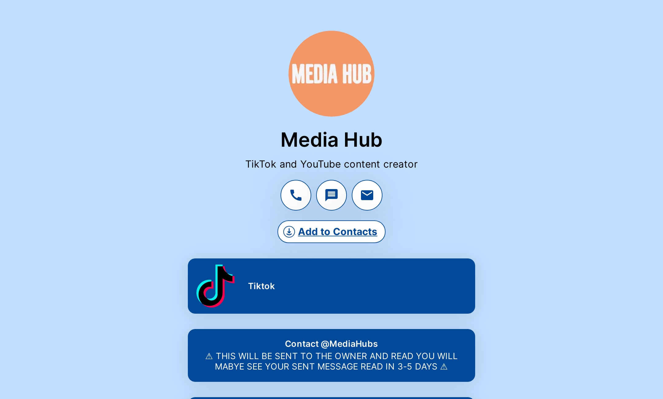 Media Hub's Flowpage