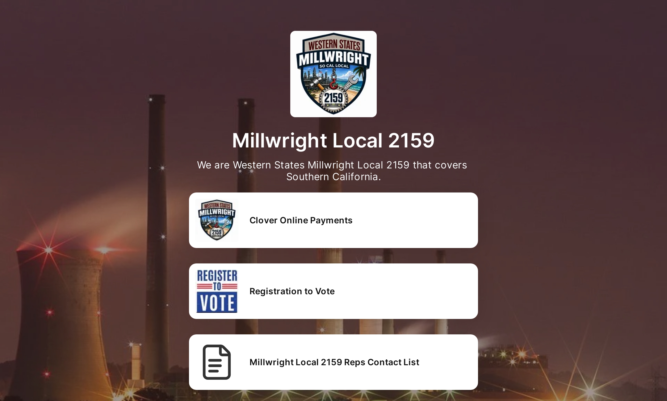 Millwright Local 2159's Flowpage