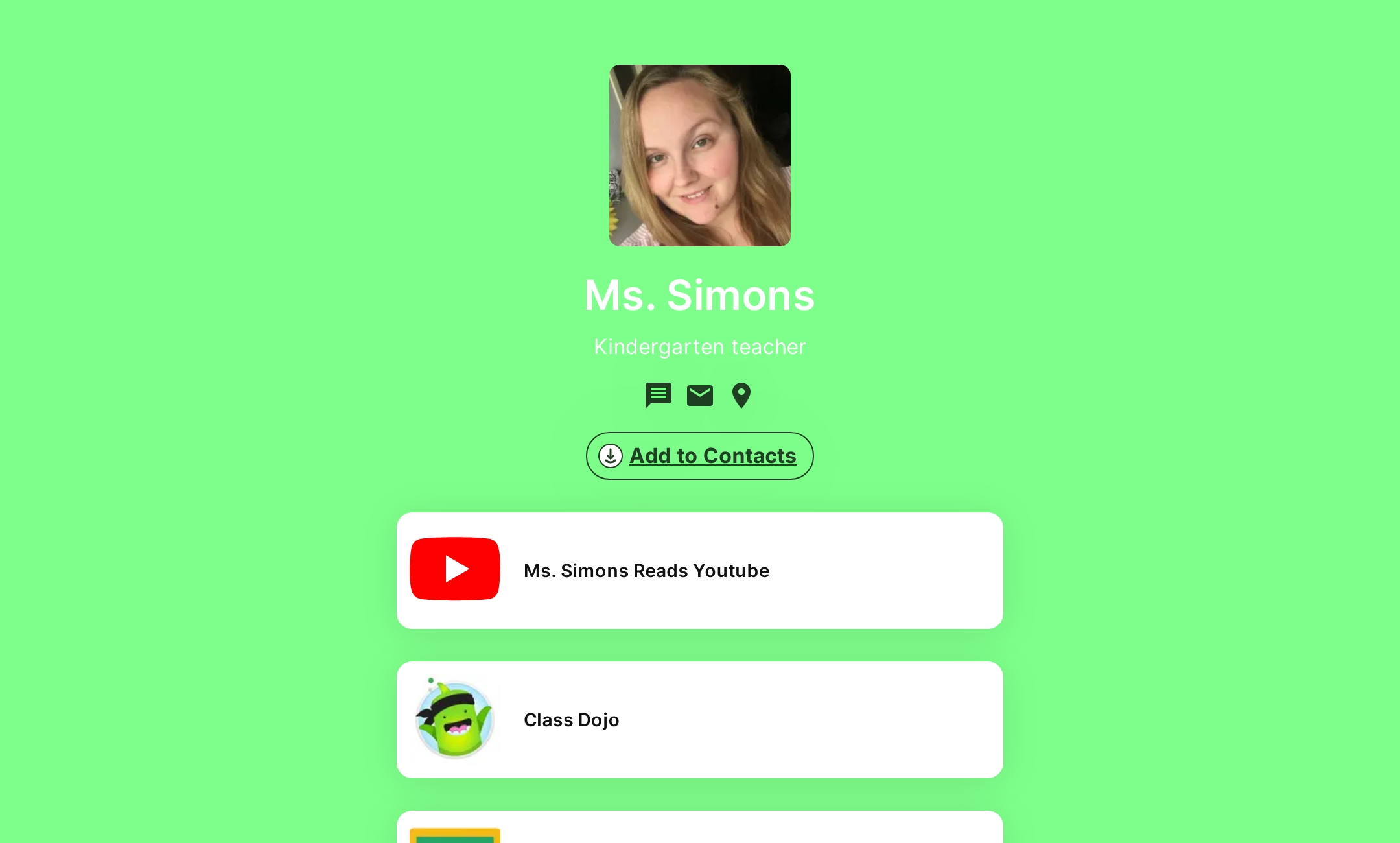 Ms. Simons' Flowpage