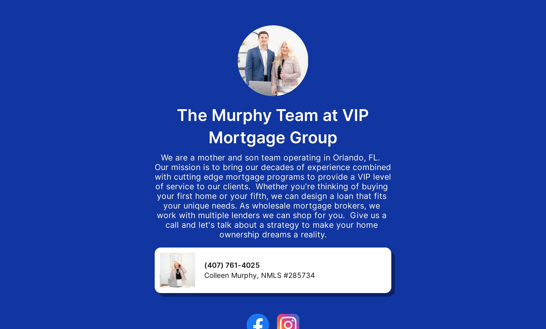 The Murphy Team at VIP Mortgage Group's Flowpage