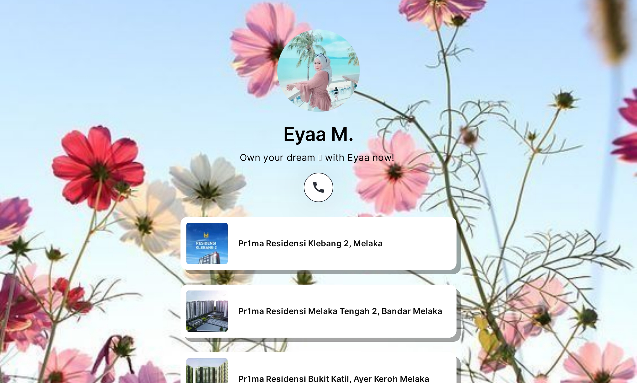 Eyaa M.'s Flowpage