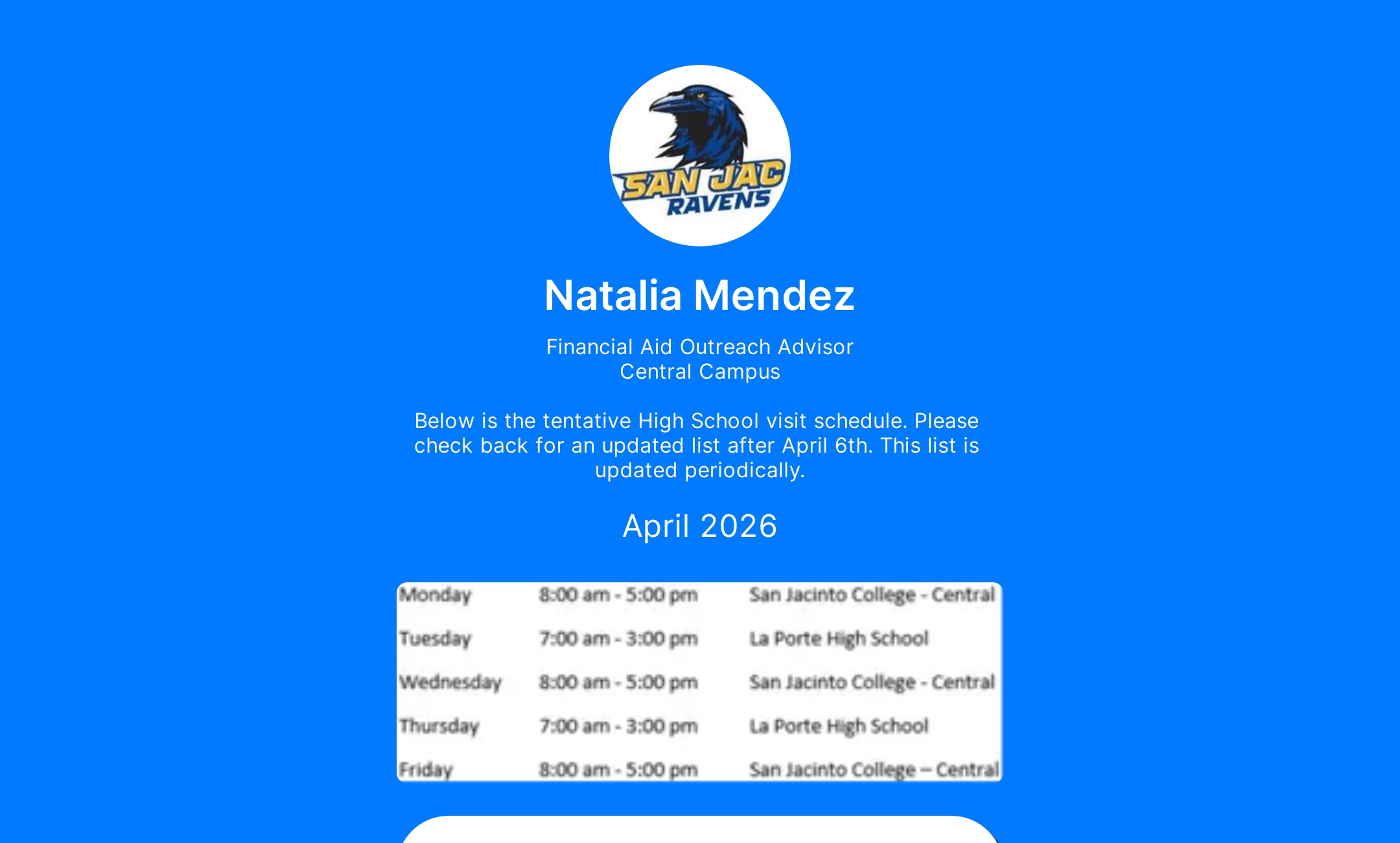 Natalia Mendez's Flowpage