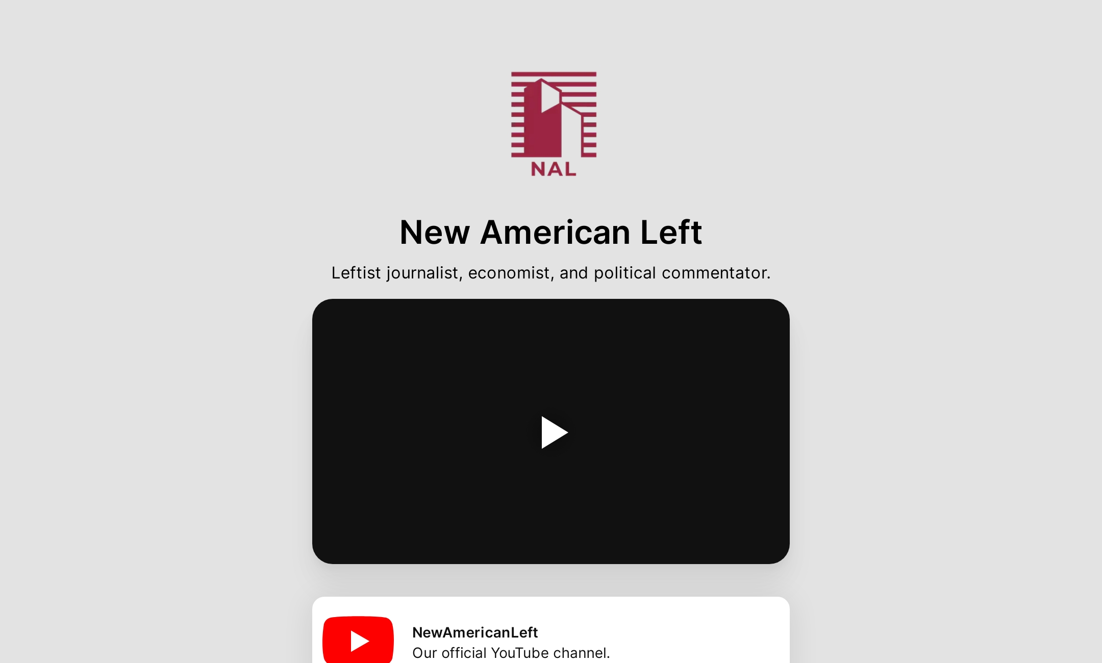 New American Left's Flowpage