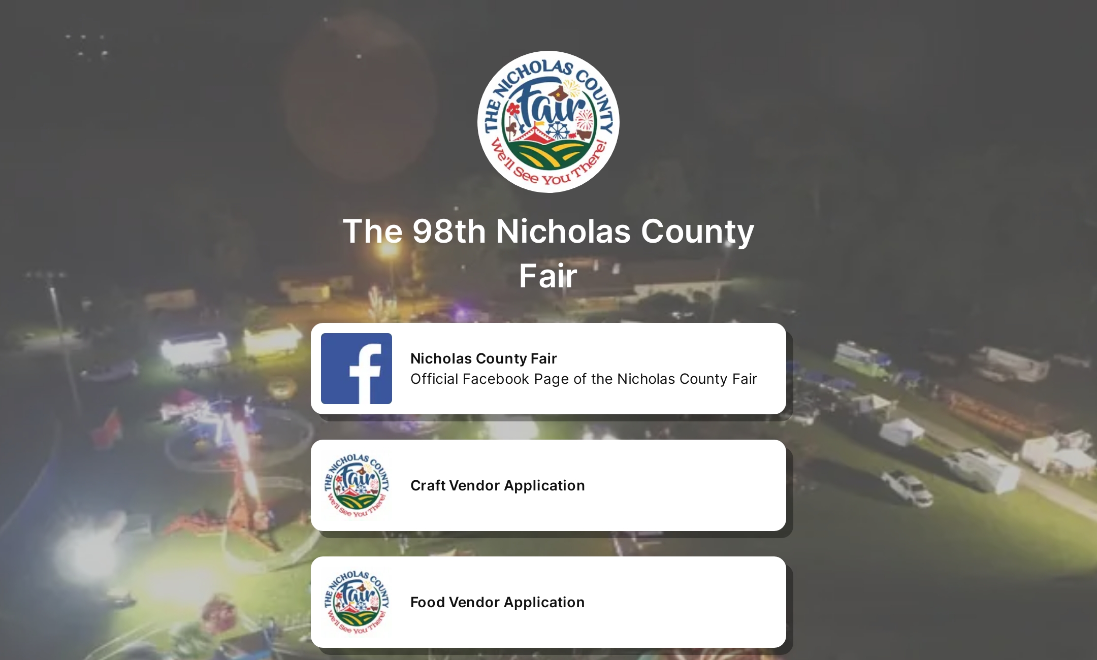 The 98th Nicholas County Fair's Flowpage