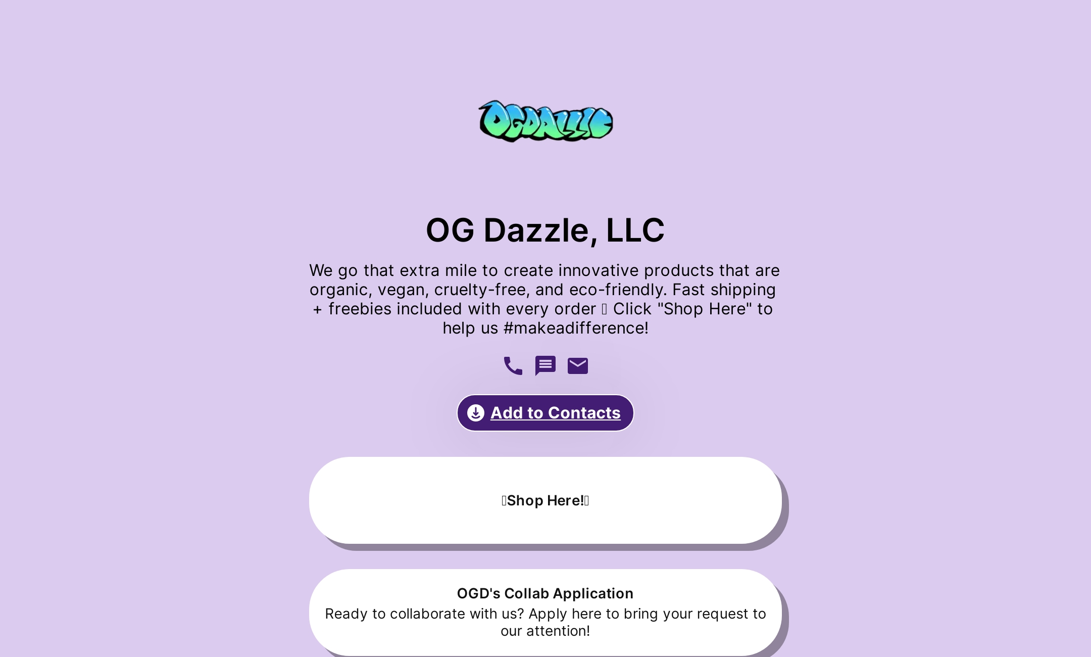 OG Dazzle, LLC's Flowpage