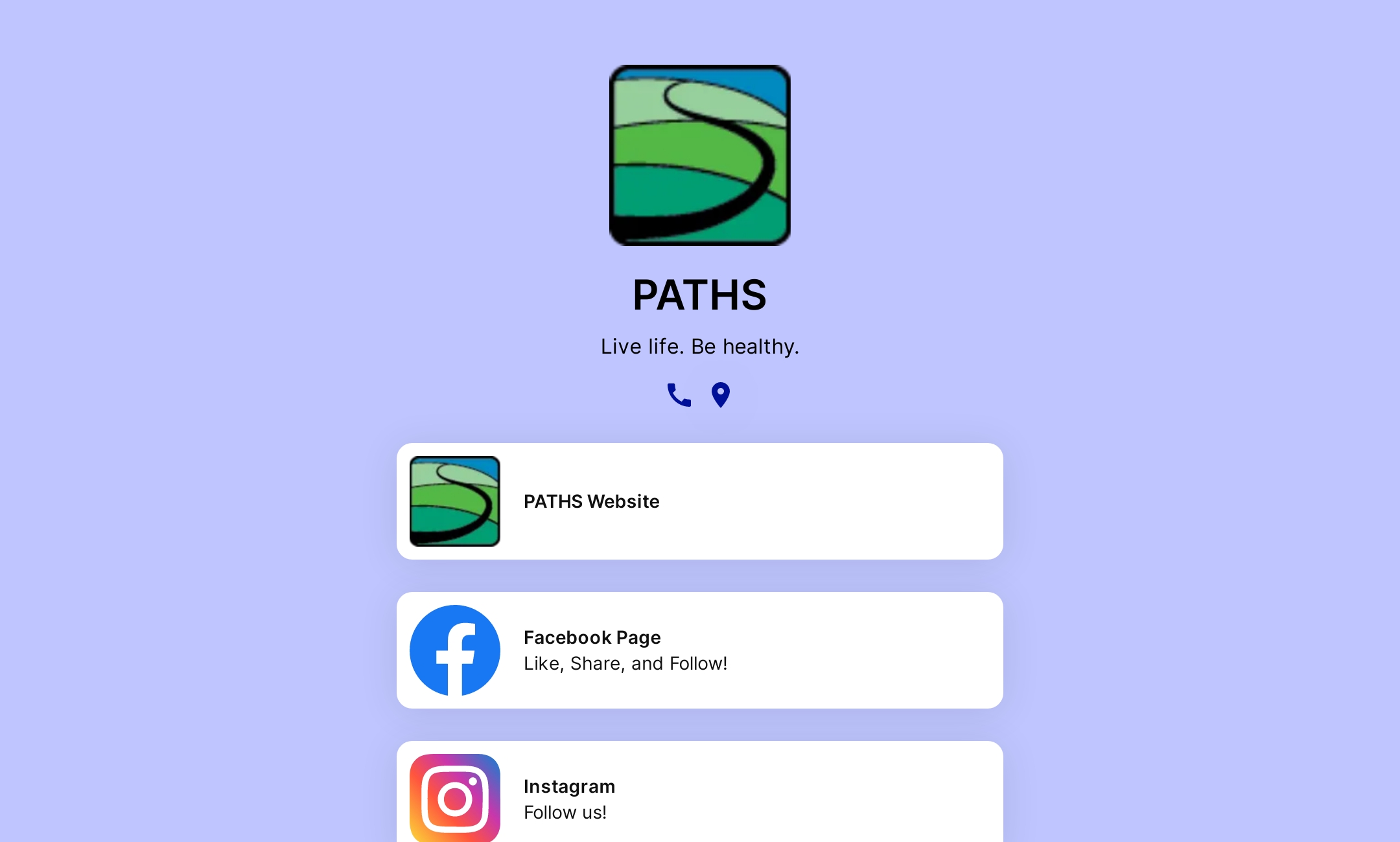PATHS's Flowpage