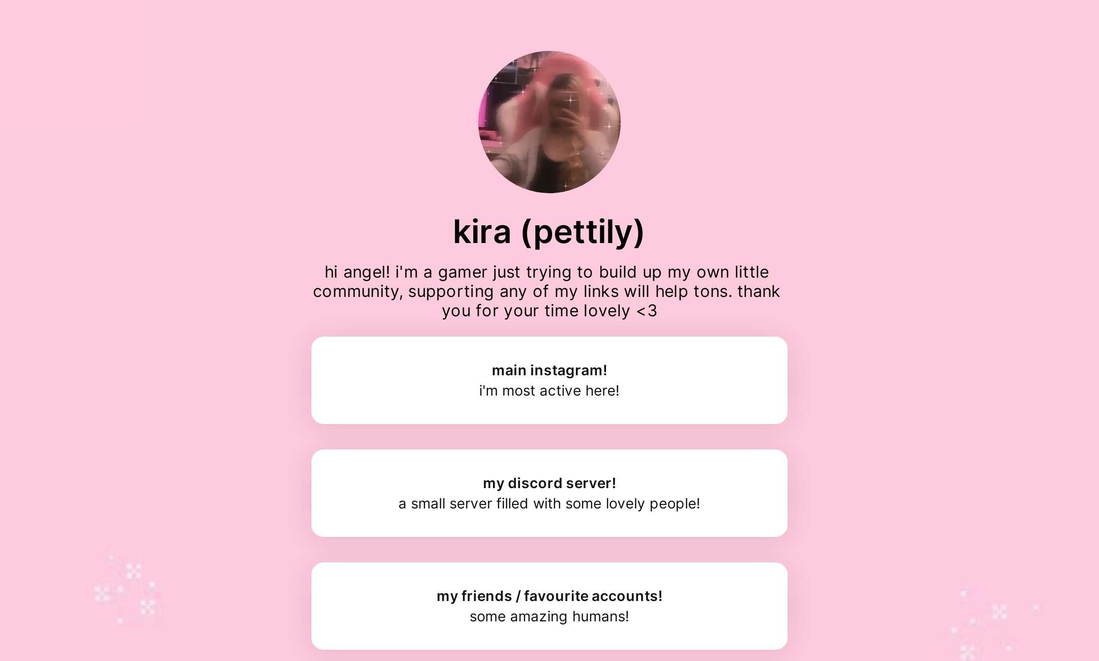 kira (pettily)'s Flowpage