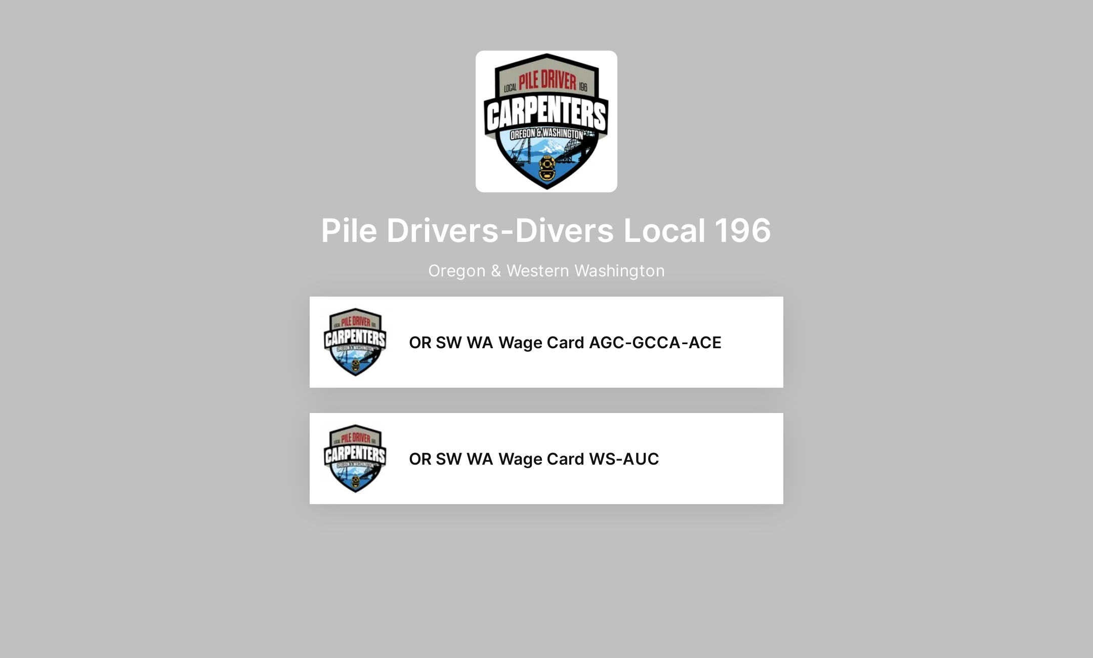 Pile Drivers-Divers Local 196's Flowpage