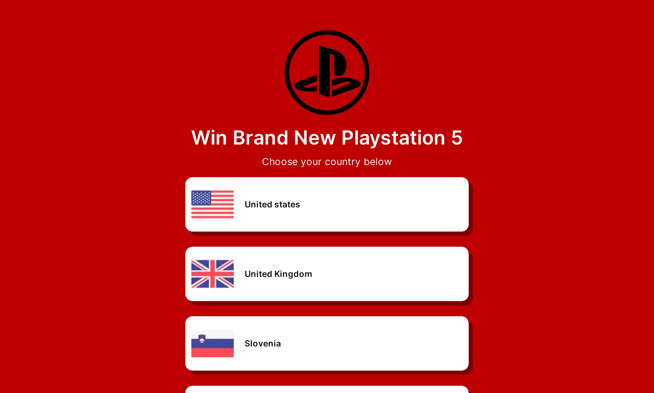 Win Brand New Playstation 5's Flowpage