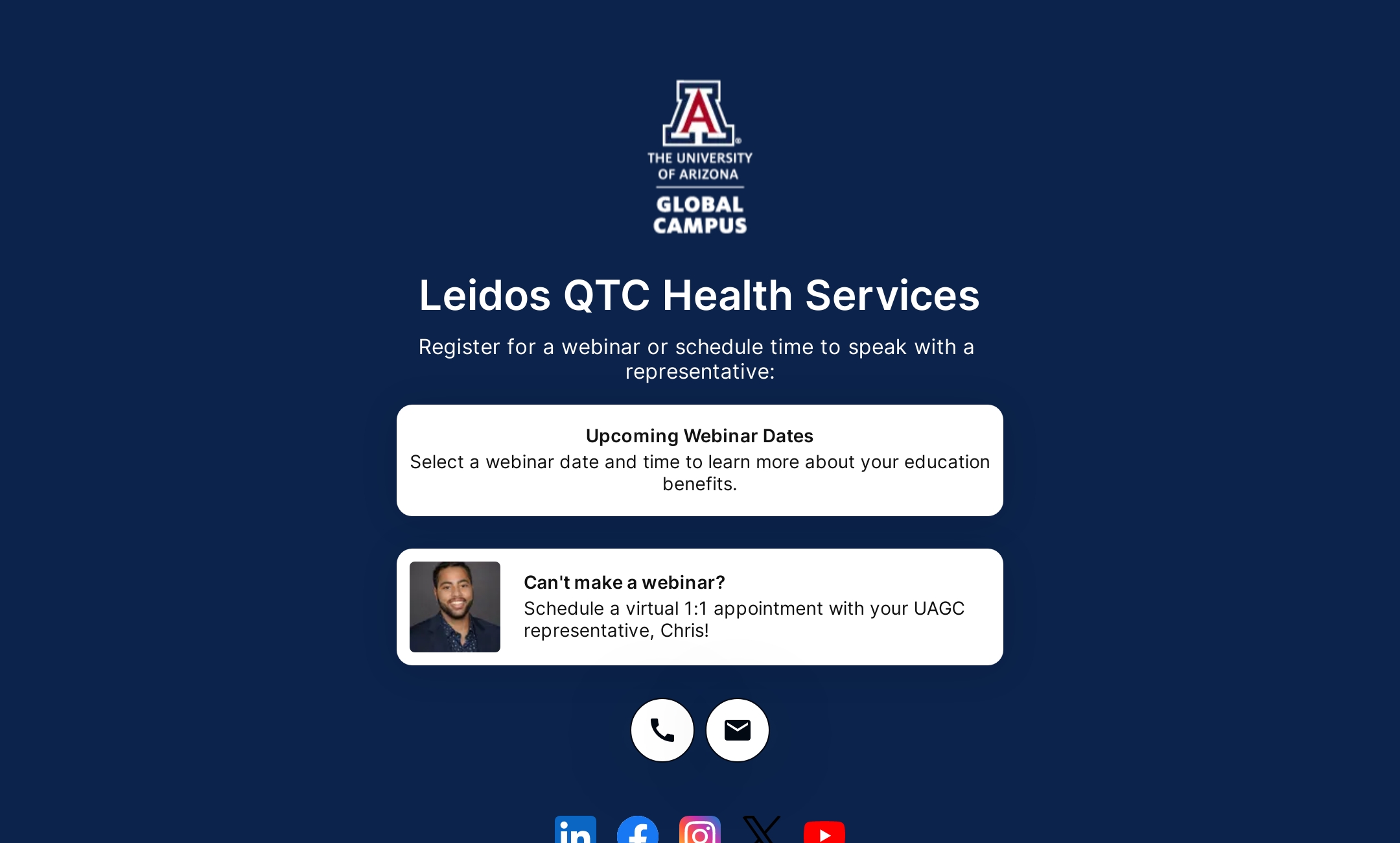 Leidos QTC Health Services' Flowpage