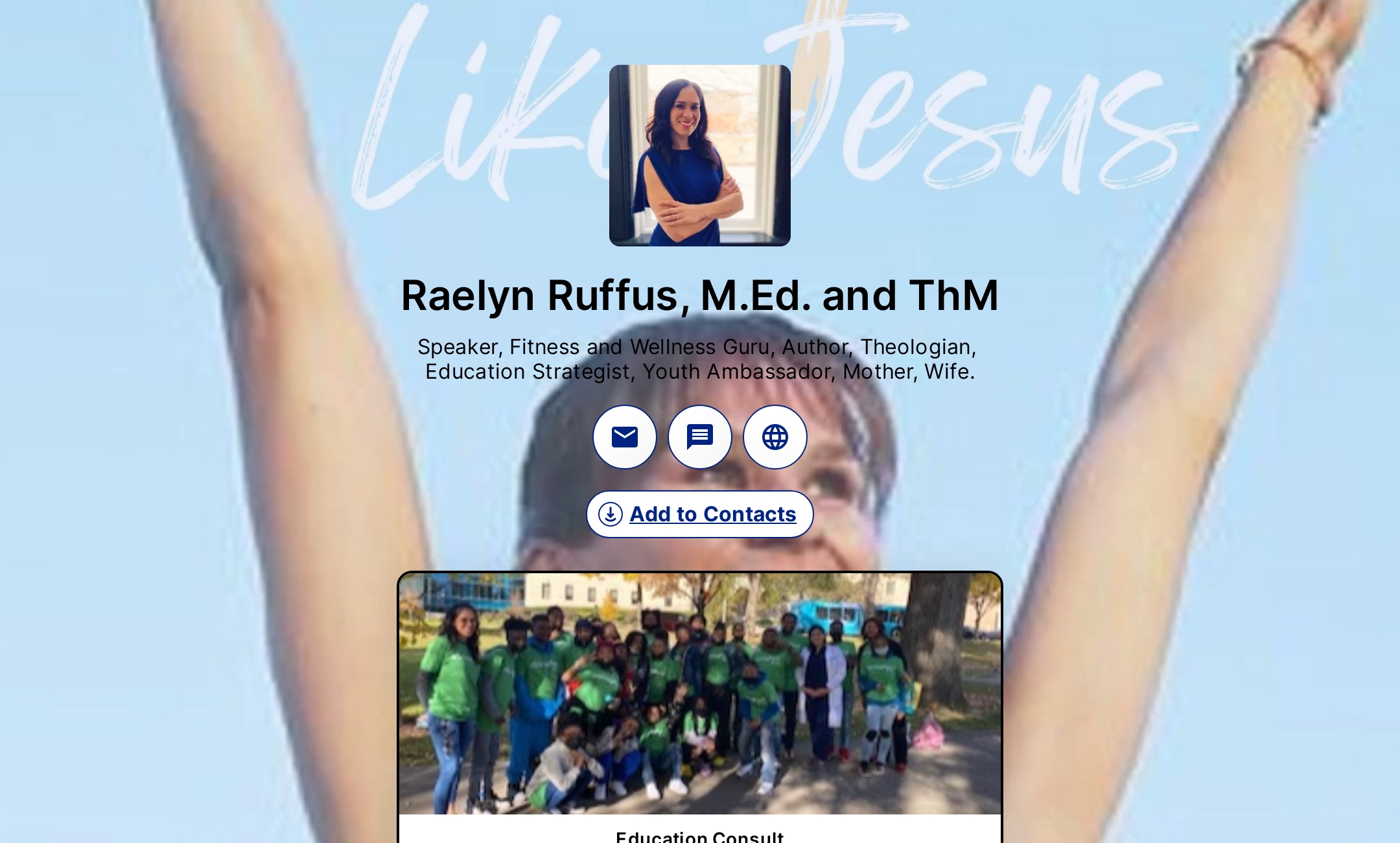 Raelyn Ruffus, M.Ed. and ThM's Flowpage
