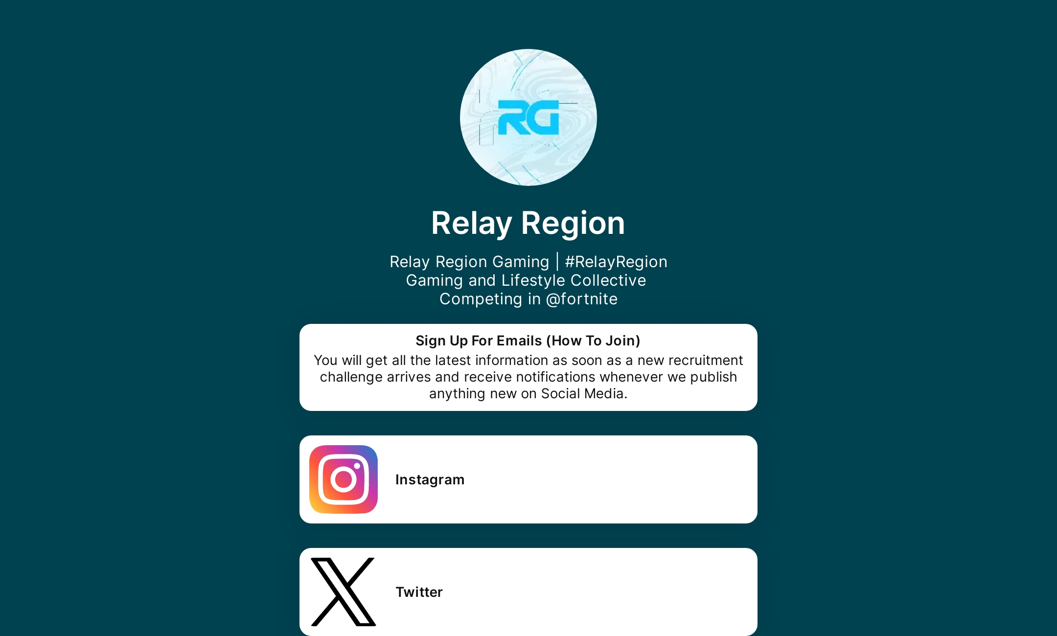 Relay Region's Flowpage