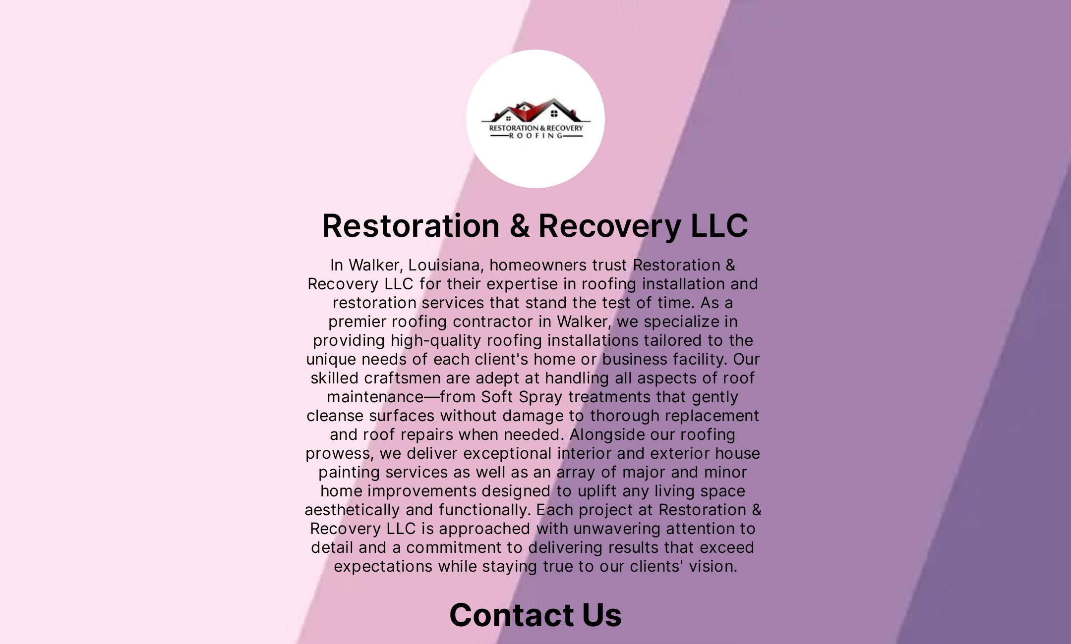 Restoration & Recovery LLC on Flowcode thumbnail