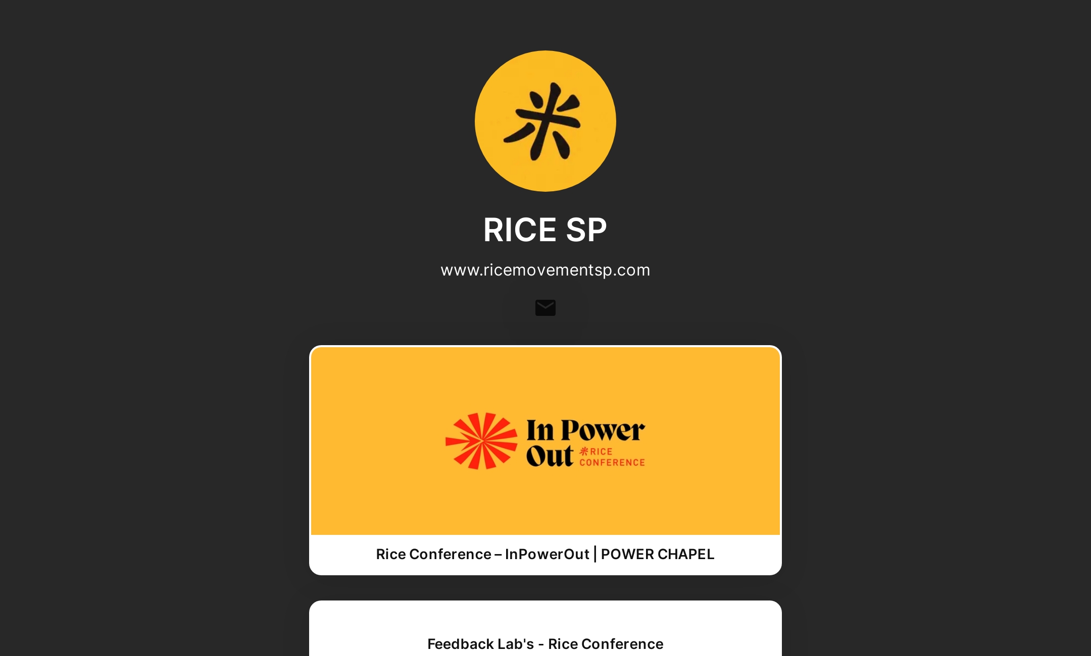 RICE SP's Flowpage