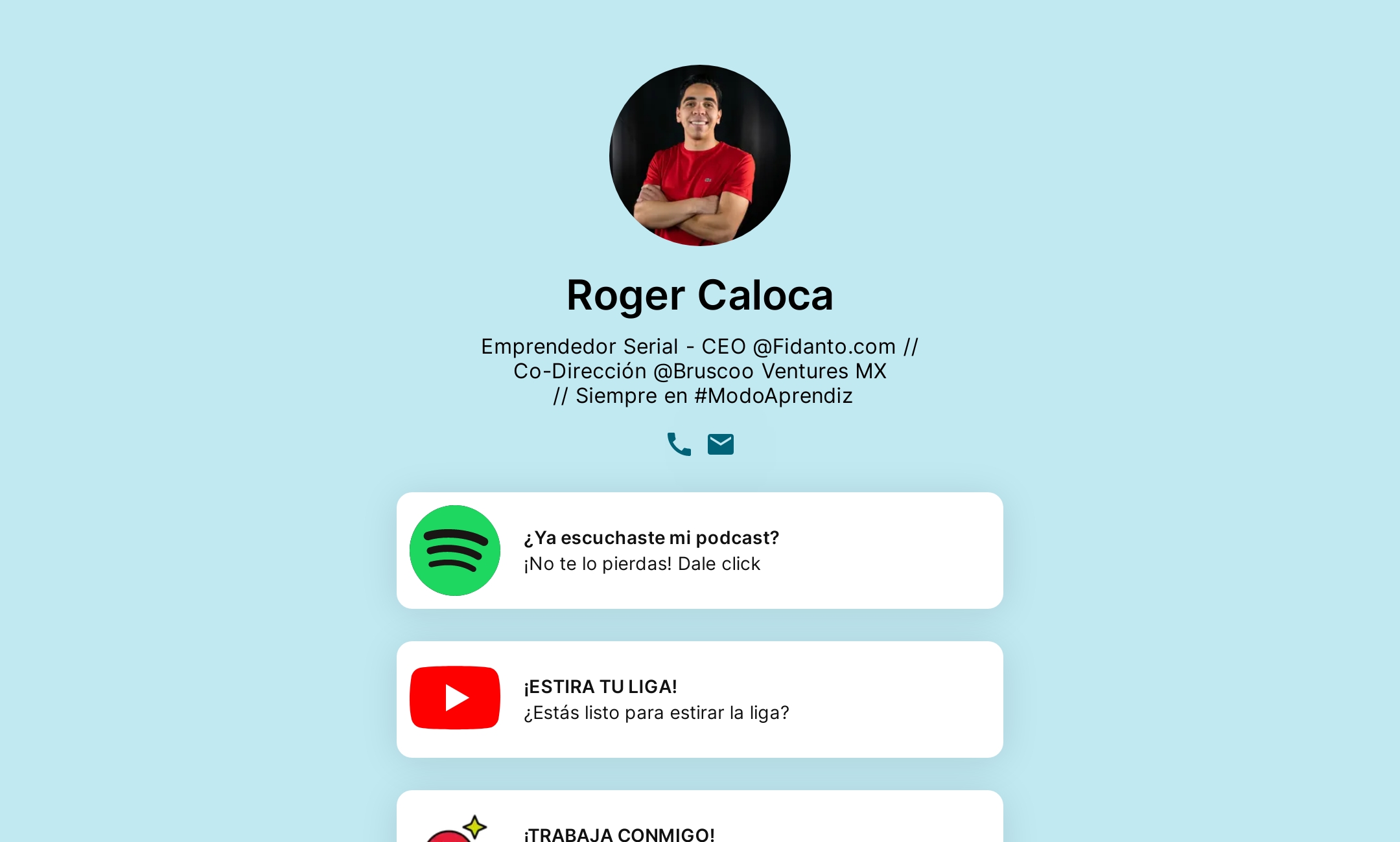 Roger Caloca's Flowpage