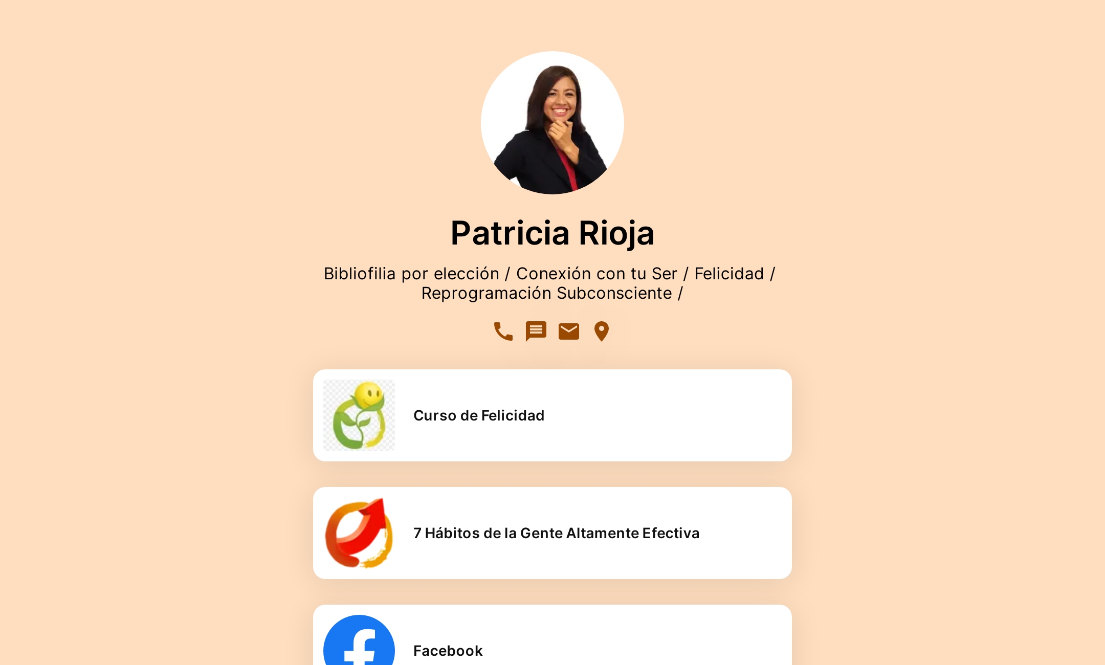 Patricia Rioja's Flowpage