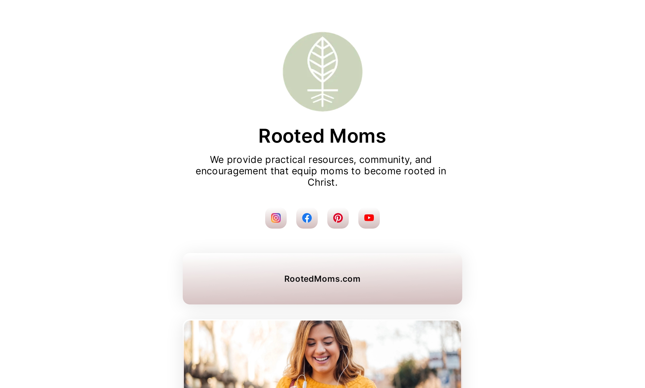 Rooted Moms' Flowpage