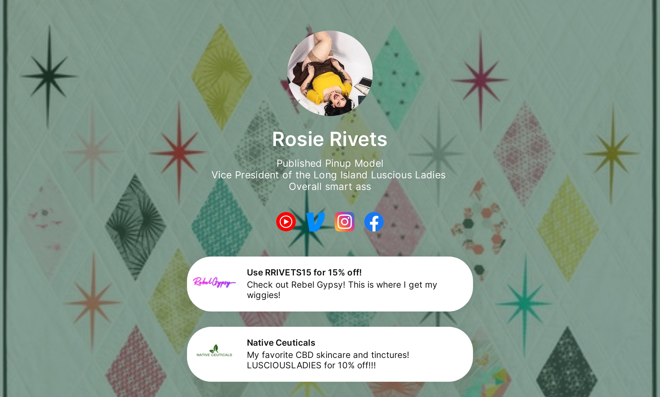 Rosie Rivets' Flowpage