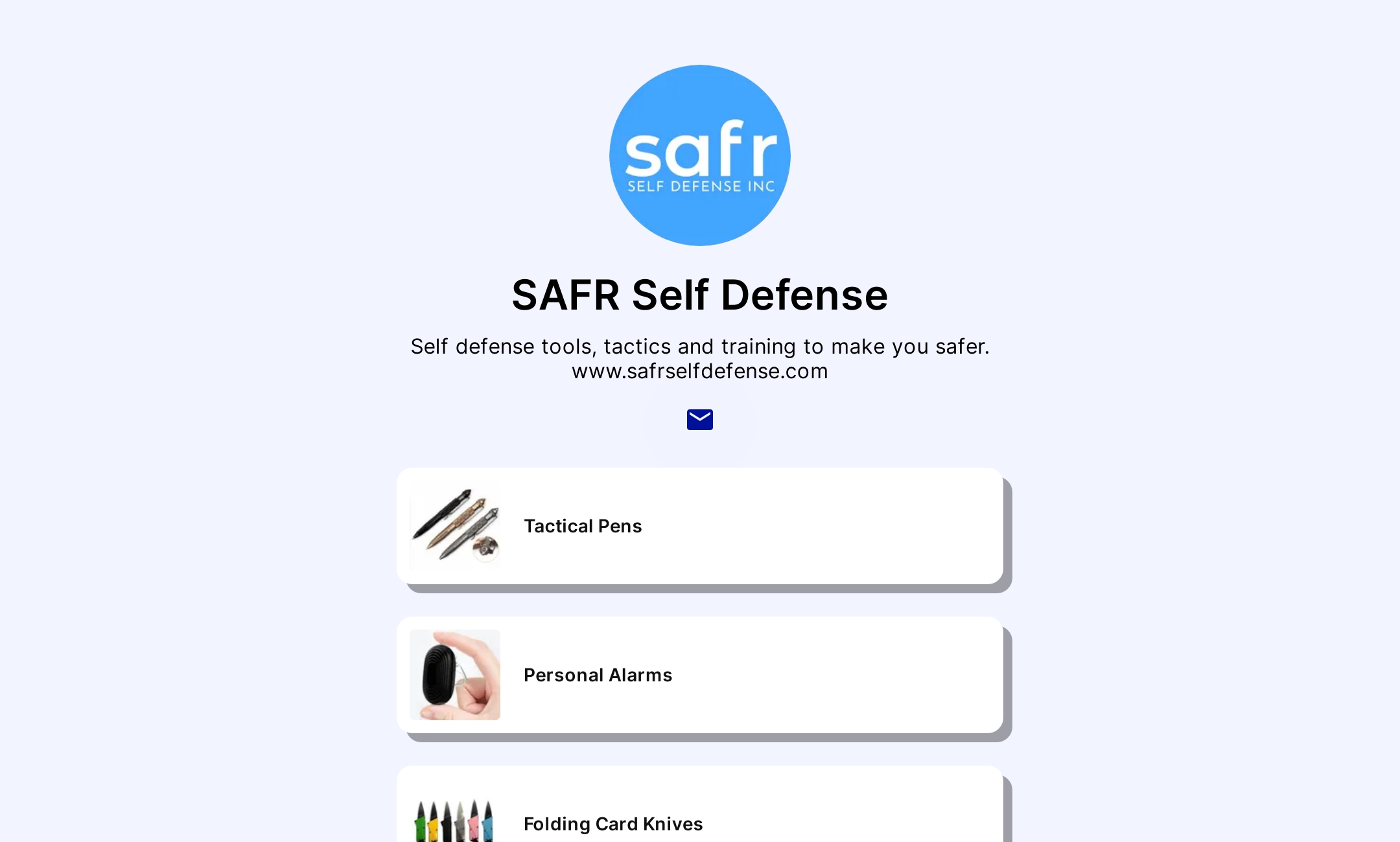 SAFR Self Defense's Flowpage