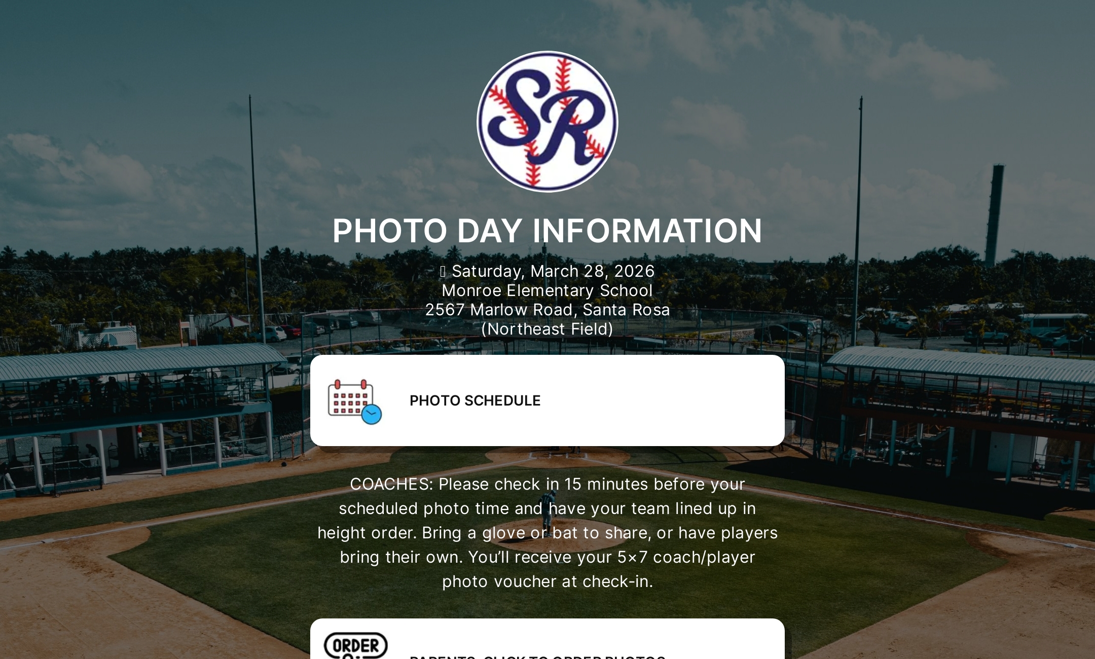 PHOTO DAY INFORMATION's Flowpage