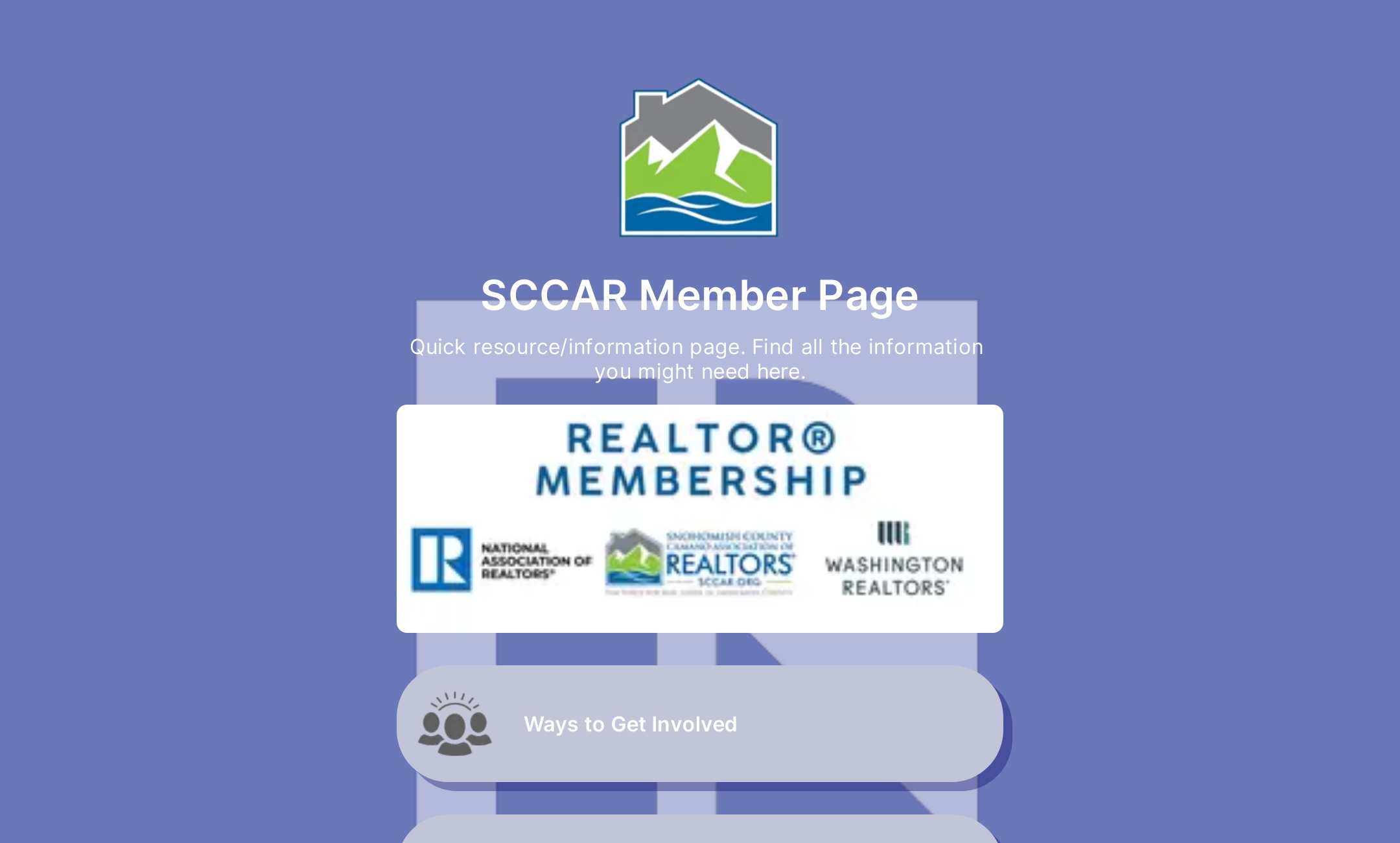 SCCAR Member Page's Flowpage