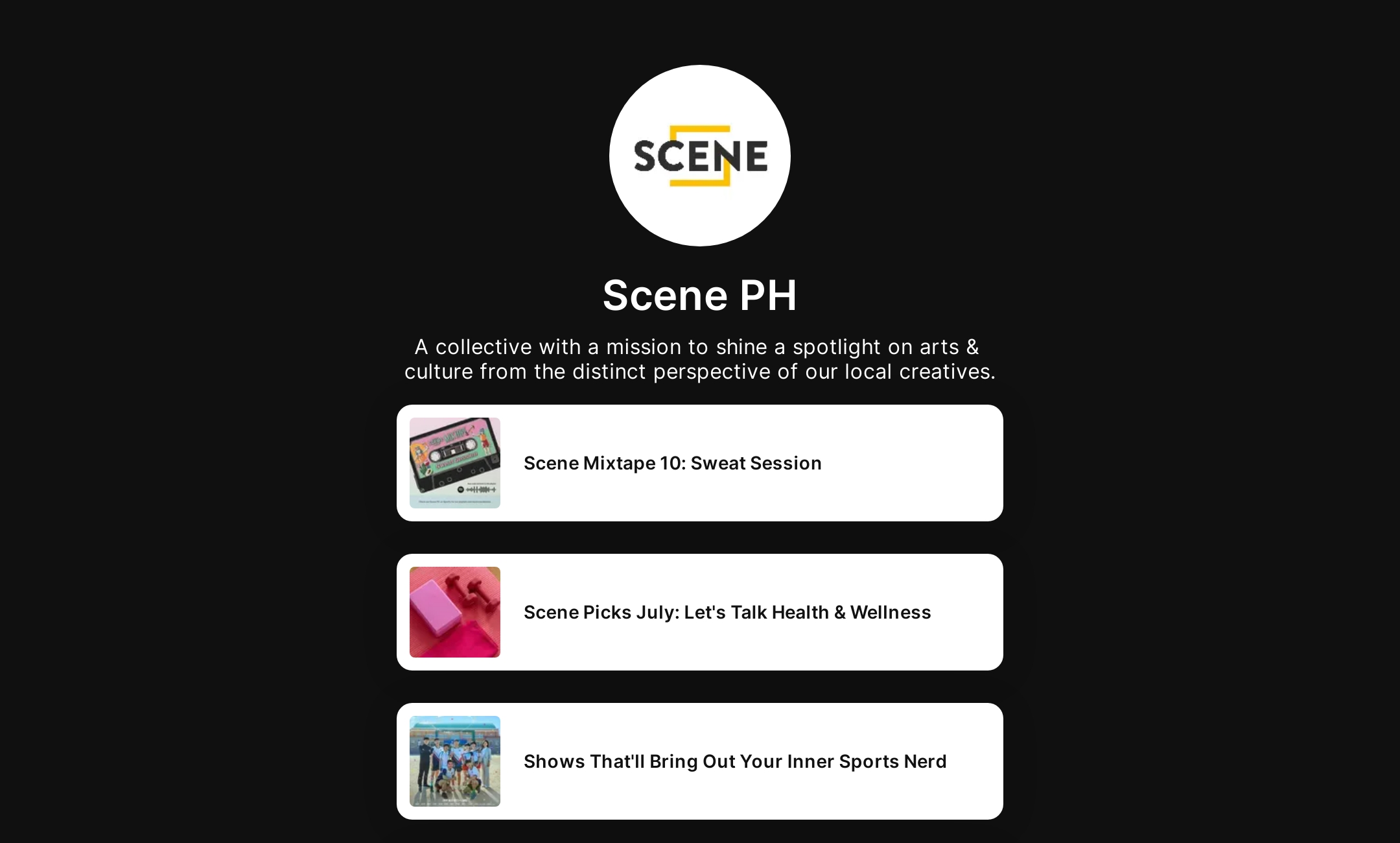 Scene PH's Flowpage