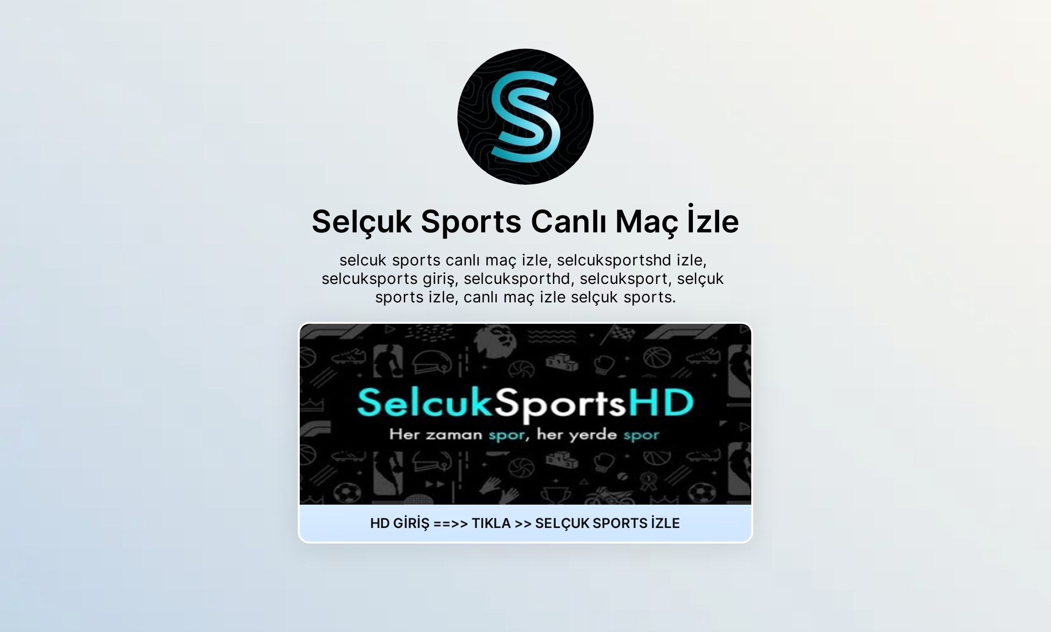 Selçuk Sports Canlı Maç İzle's Flowpage