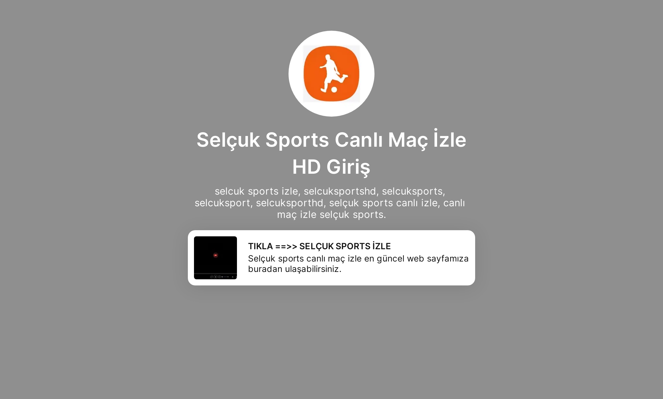 Selçuk Sports Canlı Maç İzle HD Giriş's Flowpage