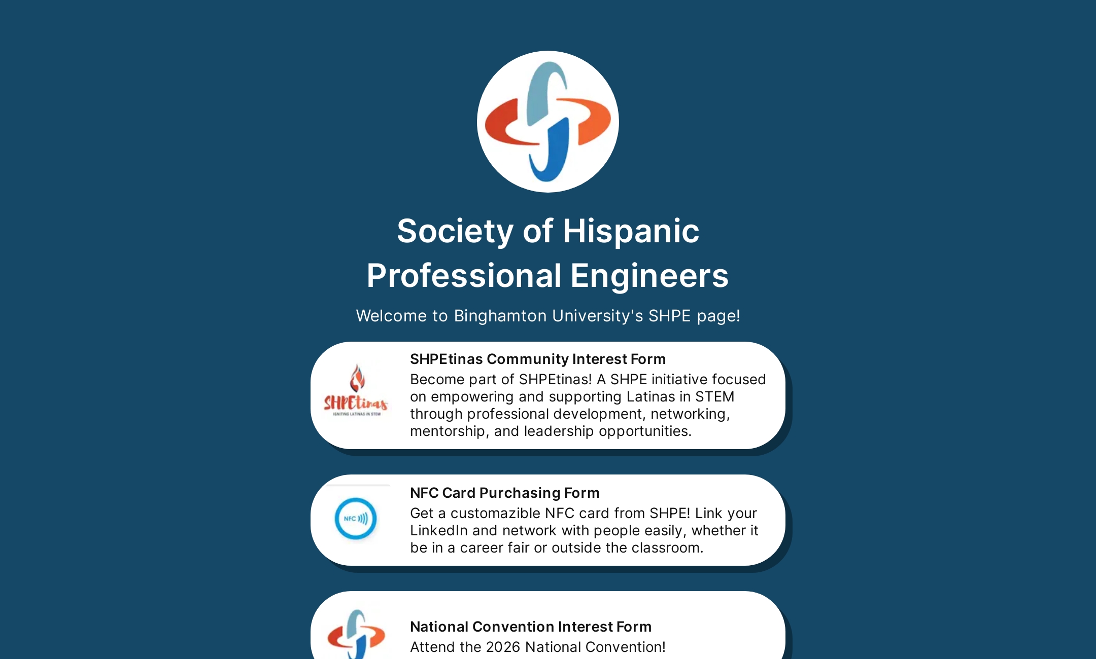 Society of Hispanic Professional Engineers' Flowpage
