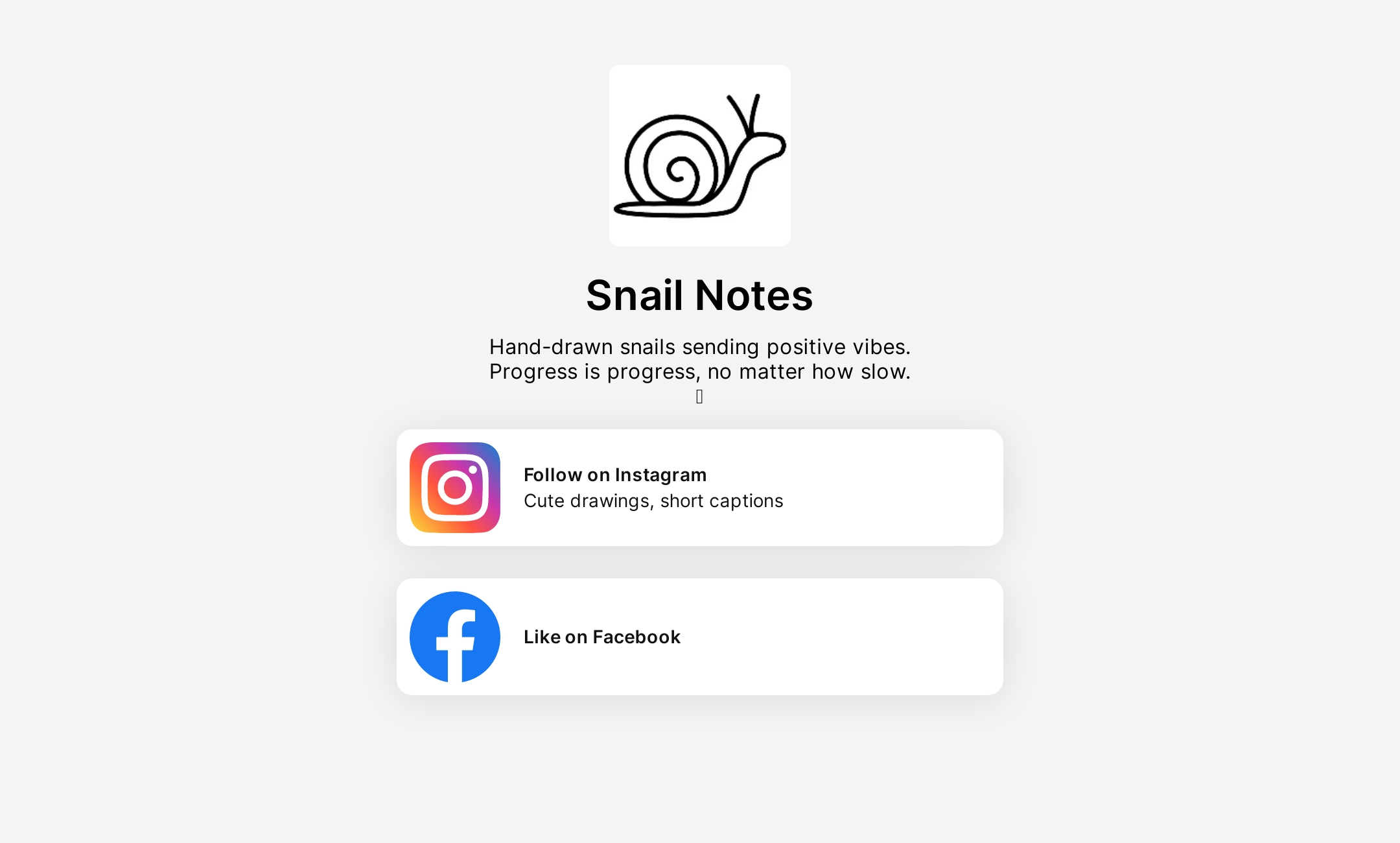 Snail Notes' Flowpage