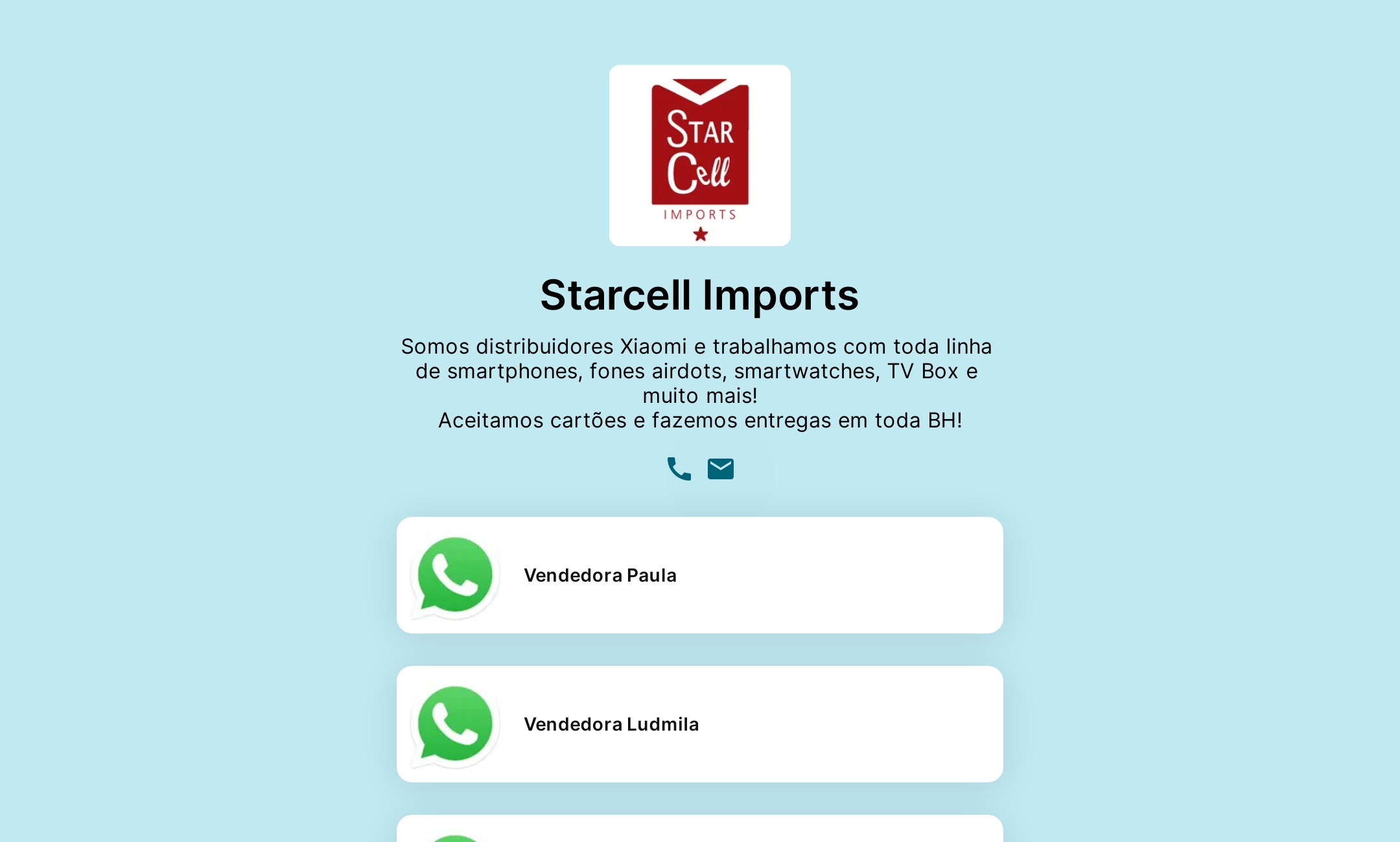 Starcell Imports' Flowpage