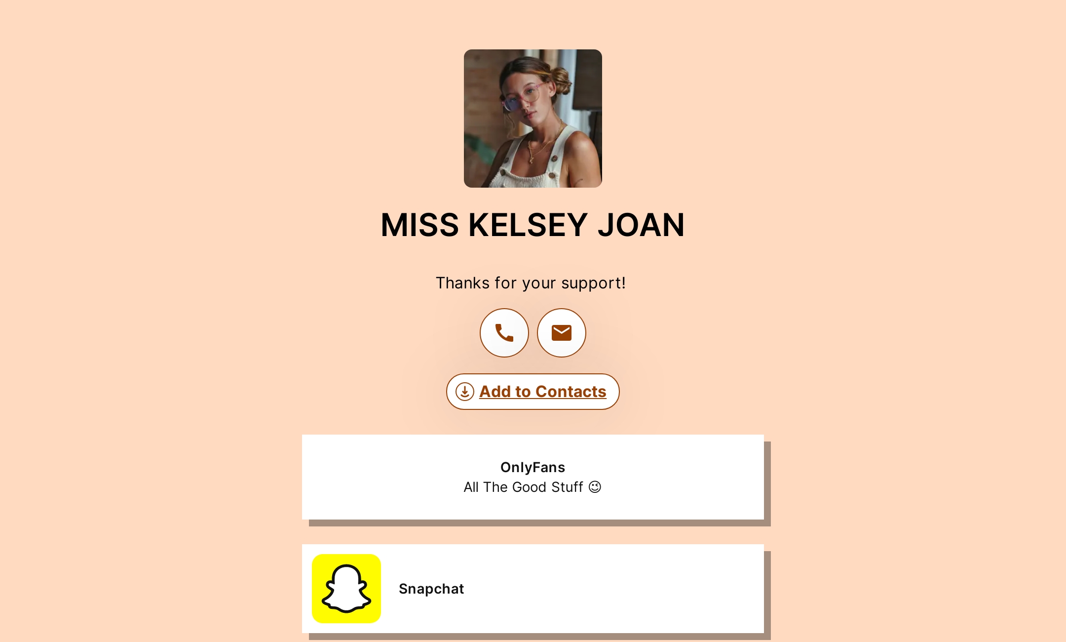 MISS KELSEY JOAN's Flowpage